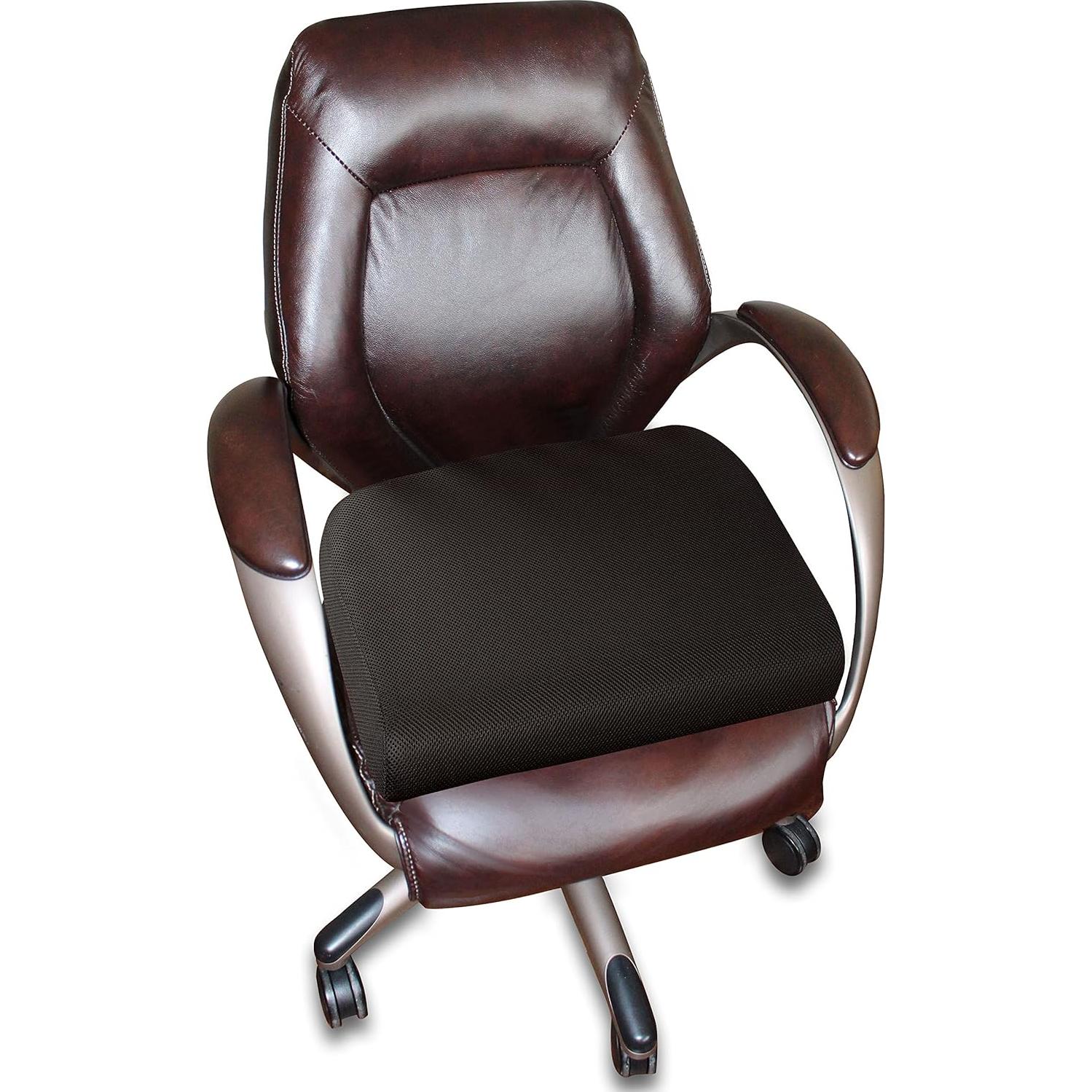 Cojín de Asiento TravelMate Extra Grande Espuma Viscoelástica 48x43 cm