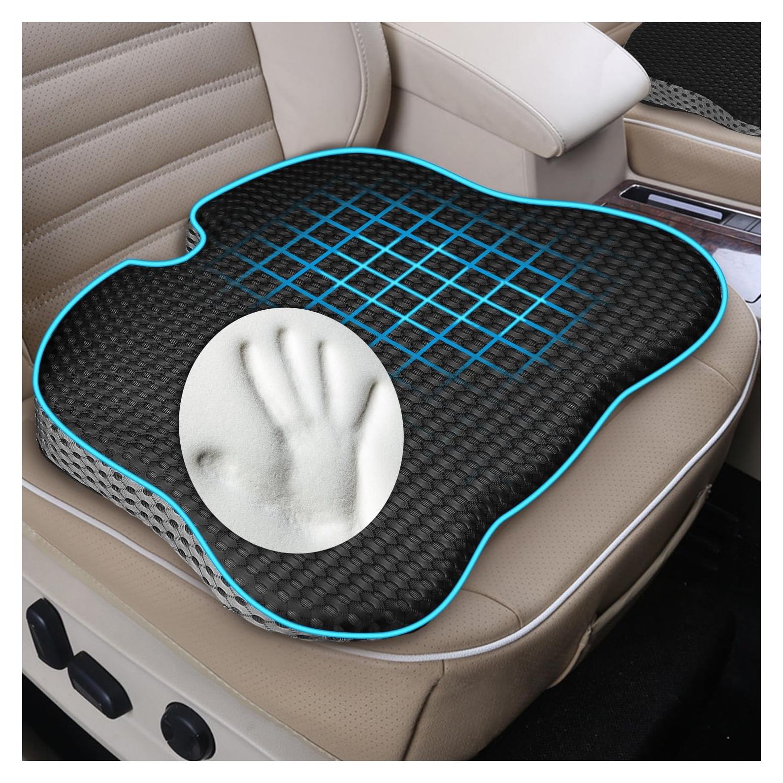 Cojín de Asiento Ergonómico Hapiclody para Coche Negro