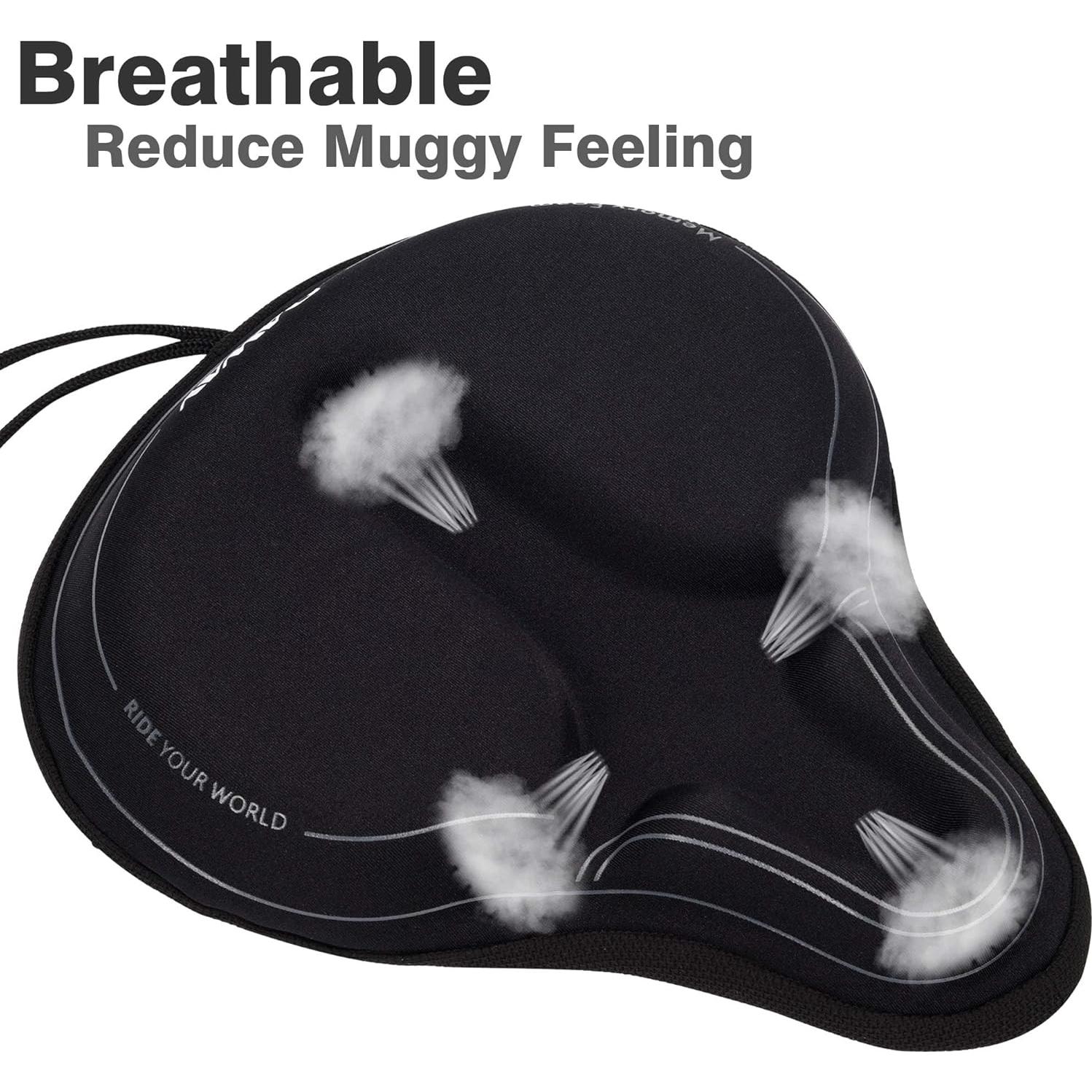 Funda de Asiento de Bicicleta DAWAY C6M - Espuma de Memoria 30x27cm