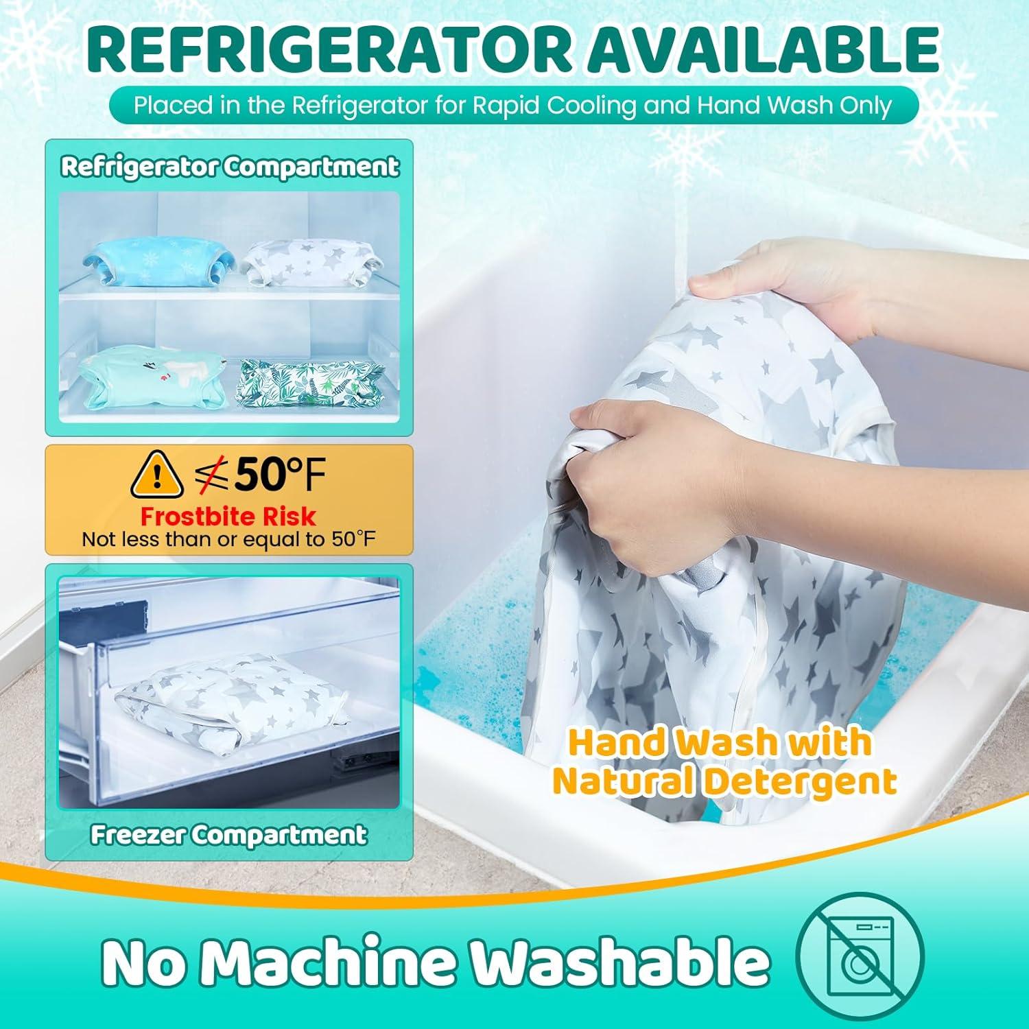 Almohadilla de Enfriamiento para Bebés Orzbow - 78x48cm, Gris