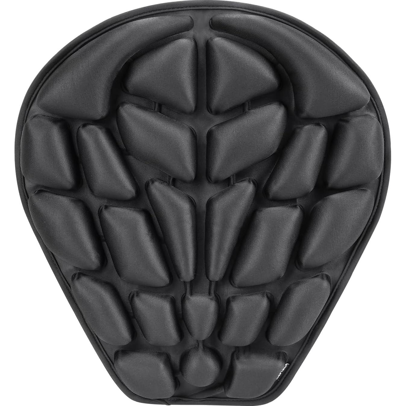 Cojín Inflable para Asiento de Motocicleta JFT Negro 36x39.5cm