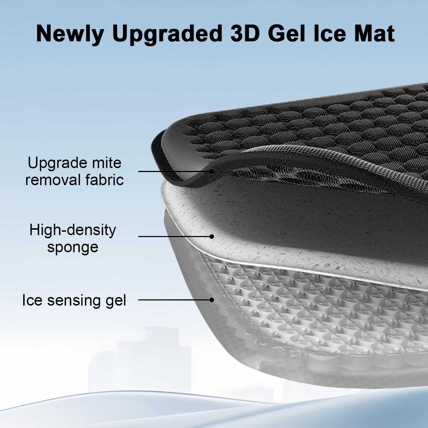 Cojín de Gel Doble Grueso Rechale para Silla de Oficina y Coche