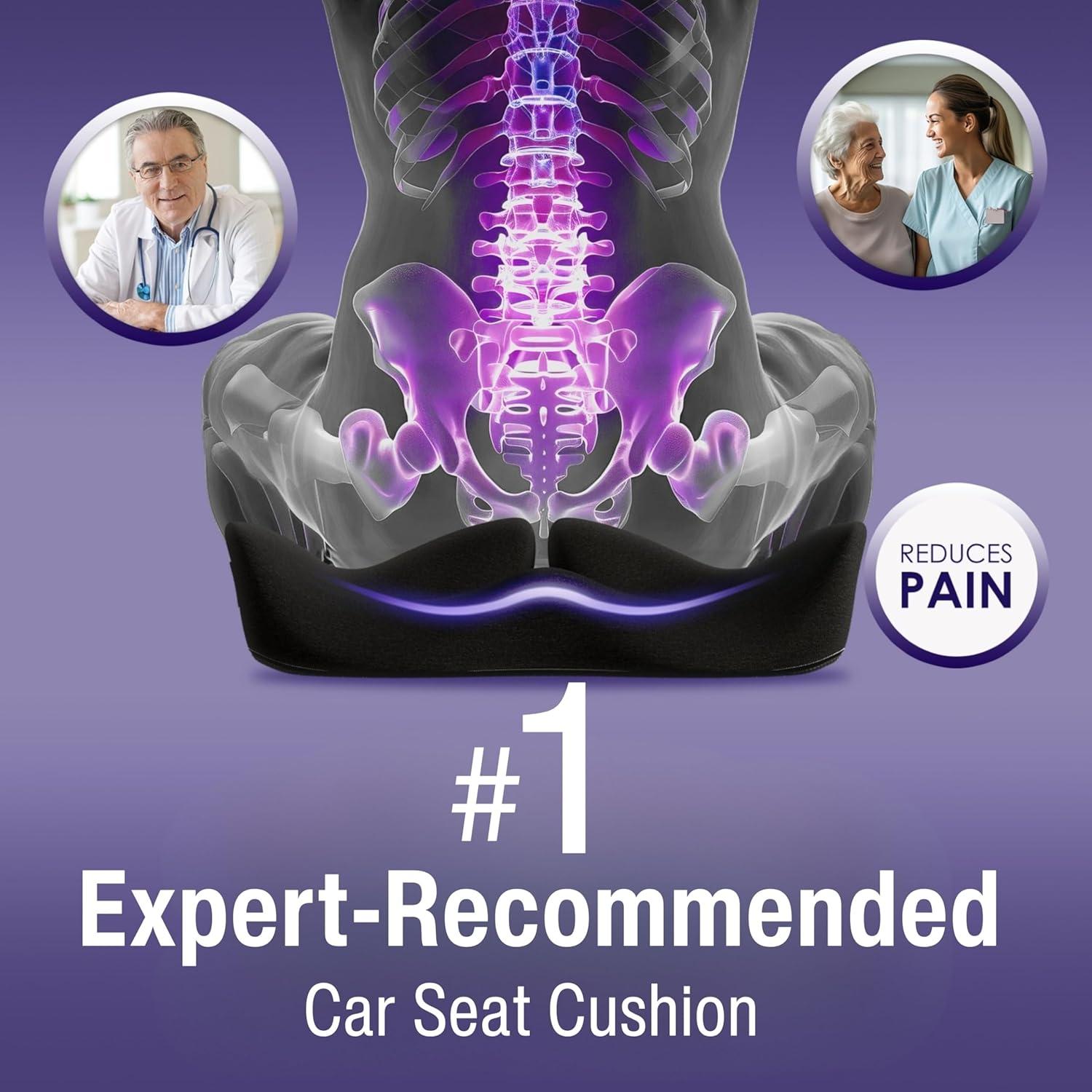 Cojín Ergonómico SitCushion Extra Grande para Coccix y Espalda