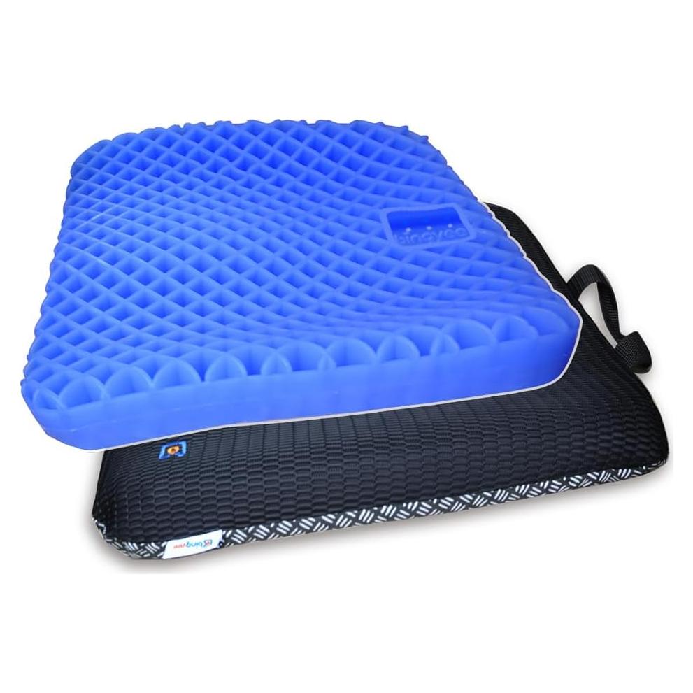 Cojín de Gel Bingyee para Asiento Ergonómico 41.9x39.9cm