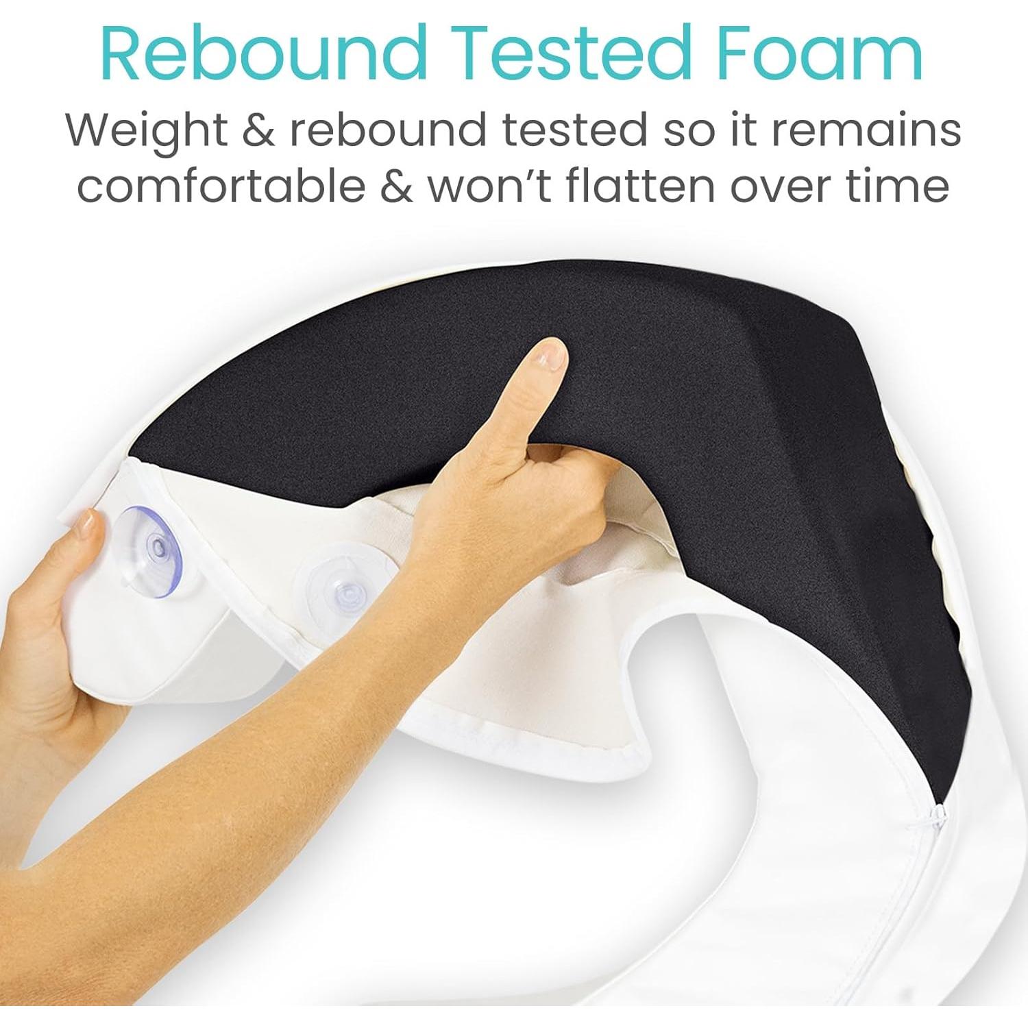 Cojín Elevador para Inodoro Vive - Espuma Acolchada 5.08 cm