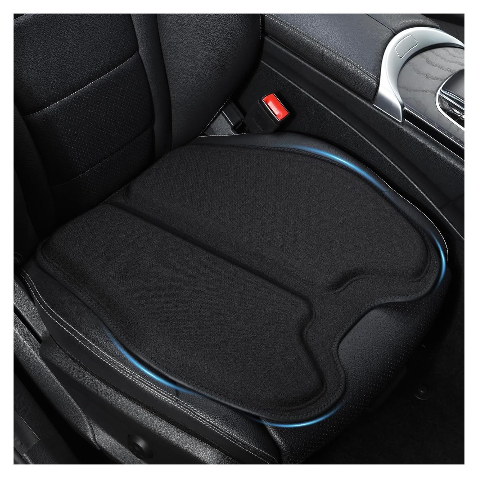 Cojín de Gel Antideslizante Binsheo para Asiento - Negro