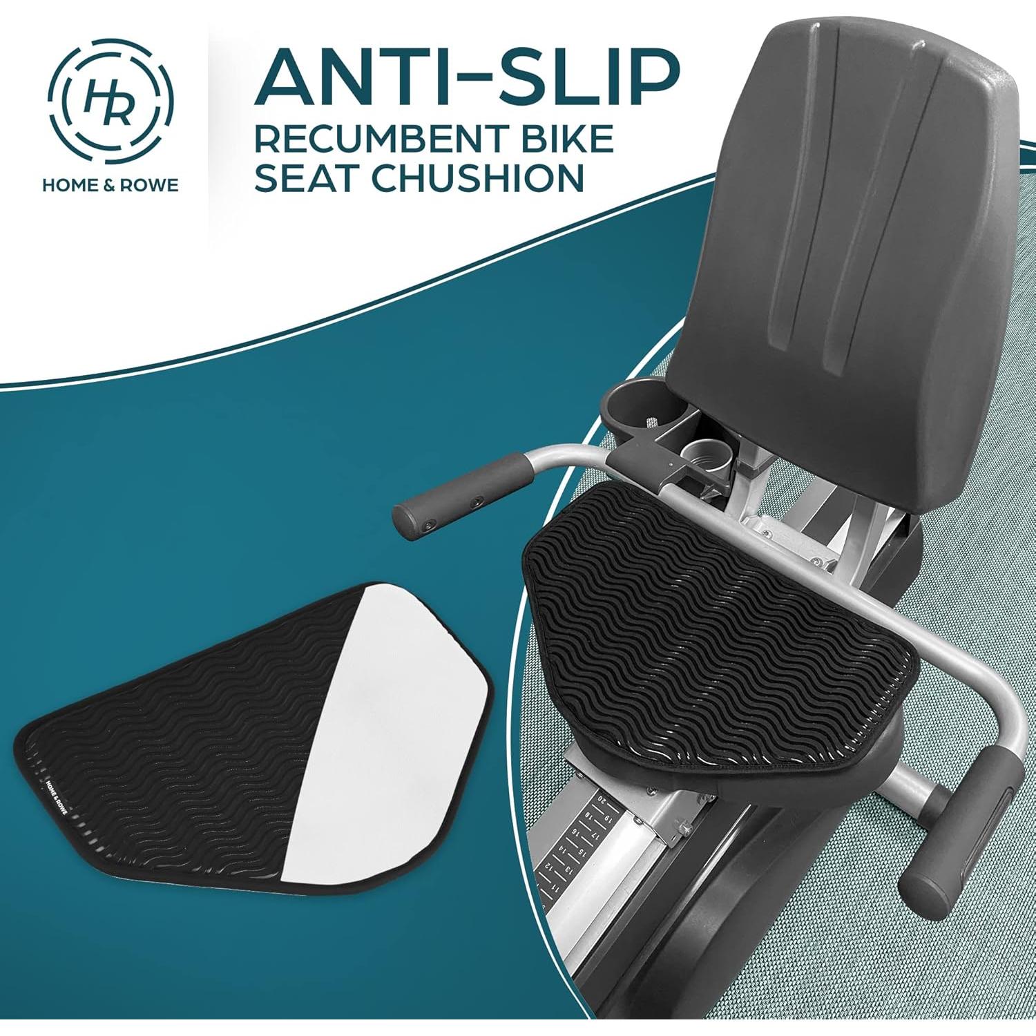 Cojín de Asiento para Bicicleta Reclinada Home & Rowe Gel Antideslizante