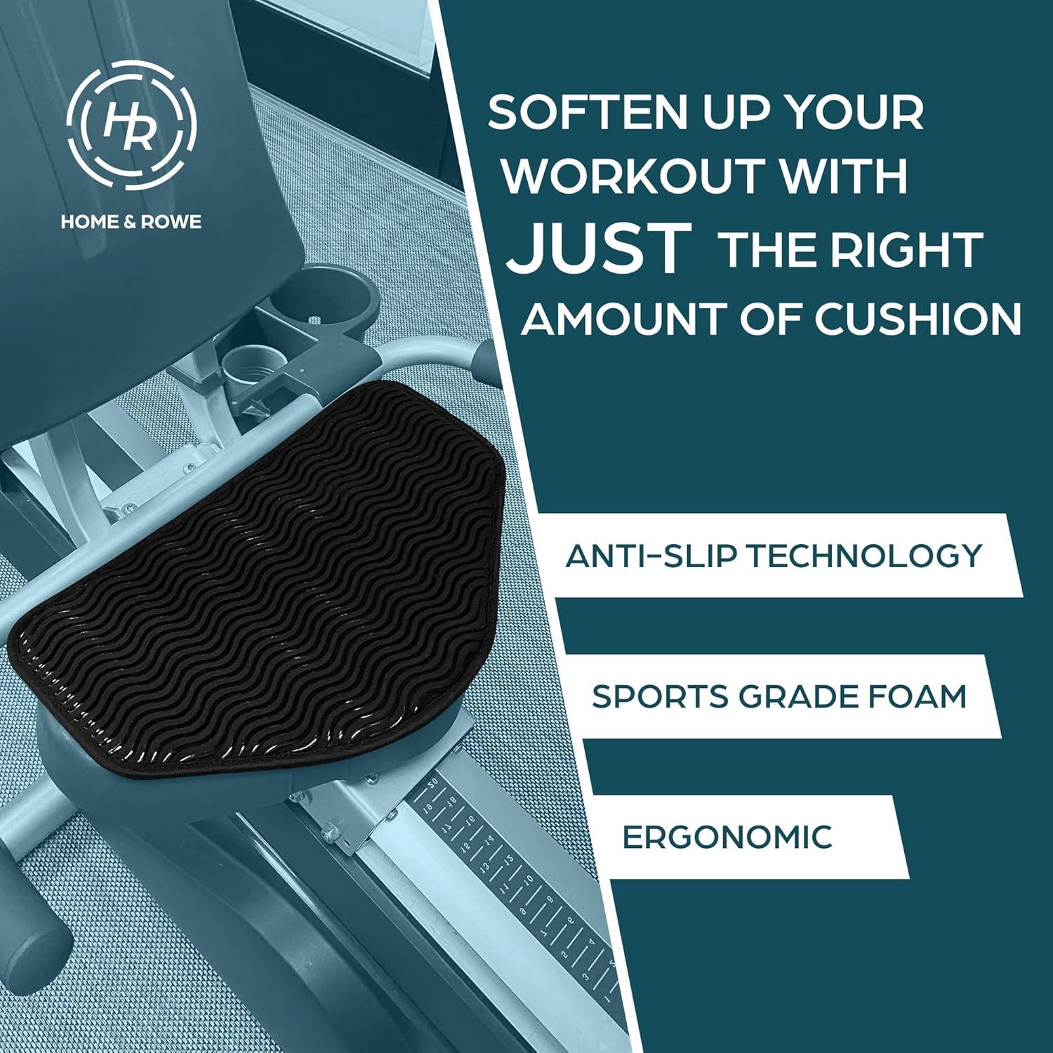 Cojín de Asiento para Bicicleta Reclinada Home & Rowe Gel Antideslizante