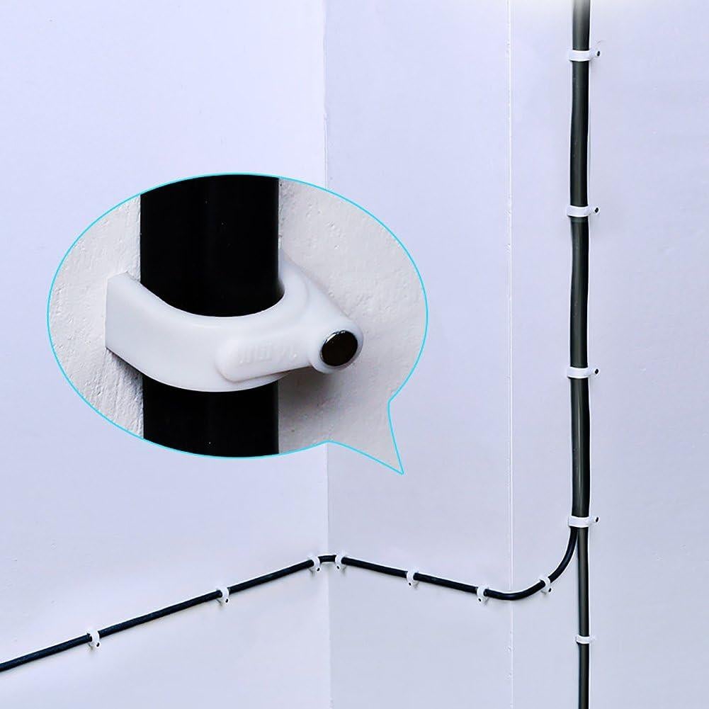 Paquete de 200 Clips de Cable Darller con Clavos 7mm para Ethernet