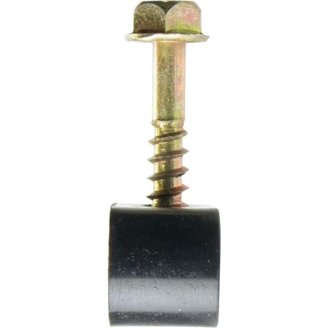 Clip de Tornillo Flexible Doble Skywalker - 100 Piezas Negro
