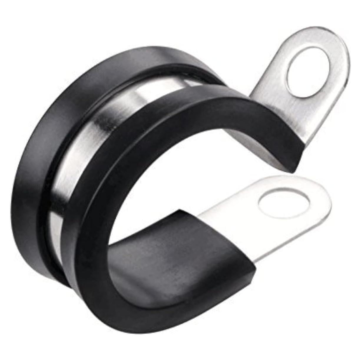 LOKMAN 20 Abrazaderas de Cable Acero Inoxidable 6.35 mm