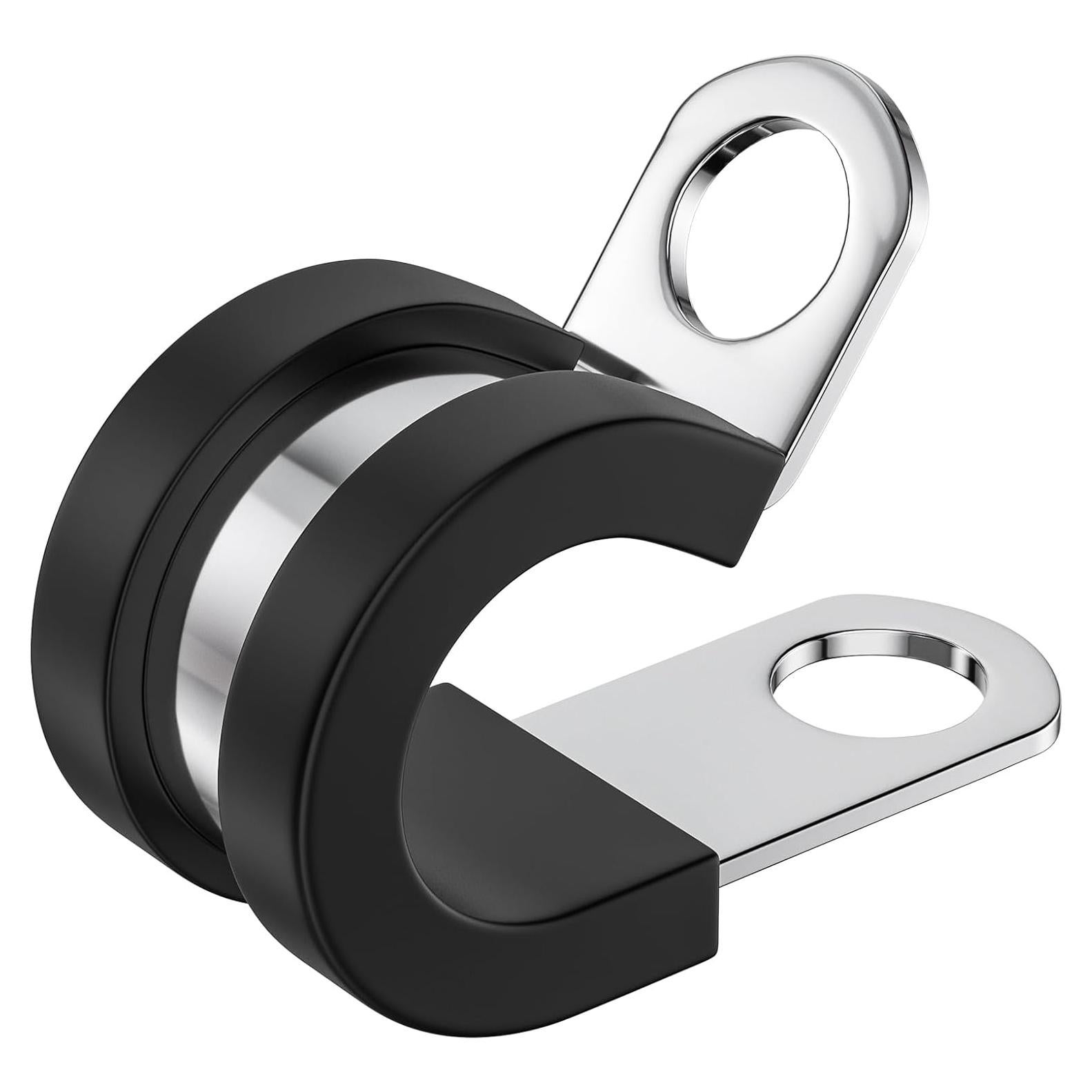 50 Abrazaderas de Cable Acero Inoxidable 304 RTHIEAI 6.35mm