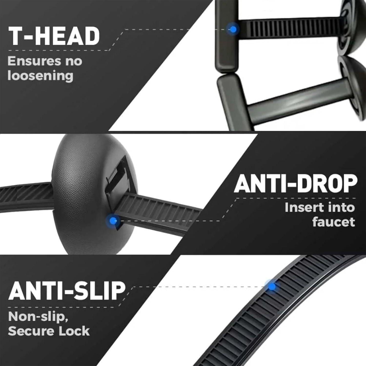 100 Bridas de Nylon Universal Genérico para Automóviles 9cm