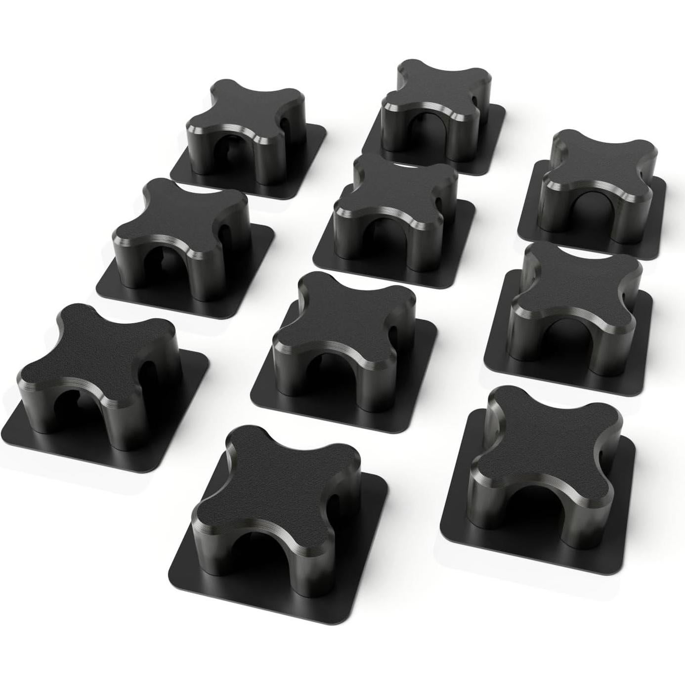 Organizador de Cable Magnético XiRan 10 Pcs Negro