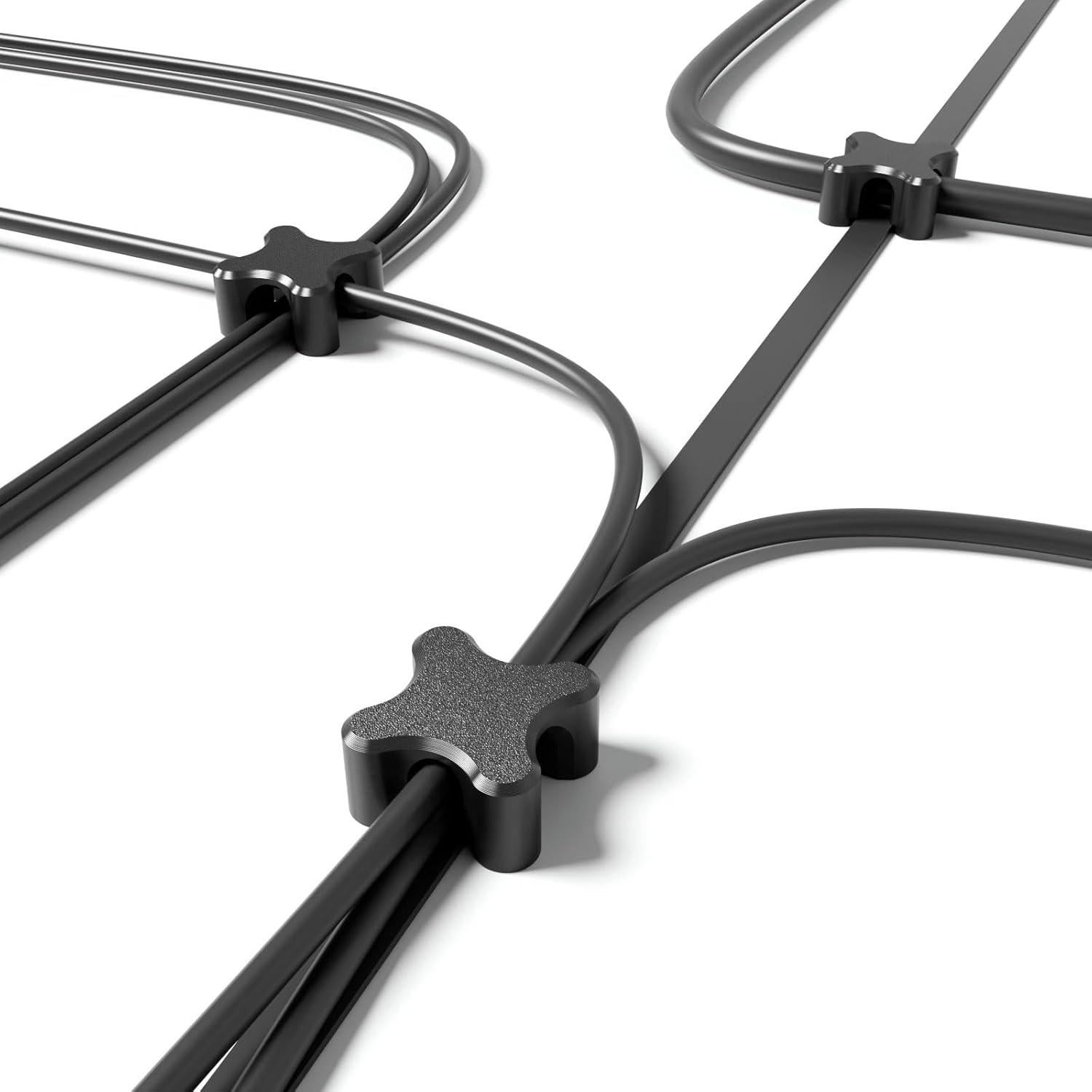 Organizador de Cable Magnético XiRan 10 Pcs Negro