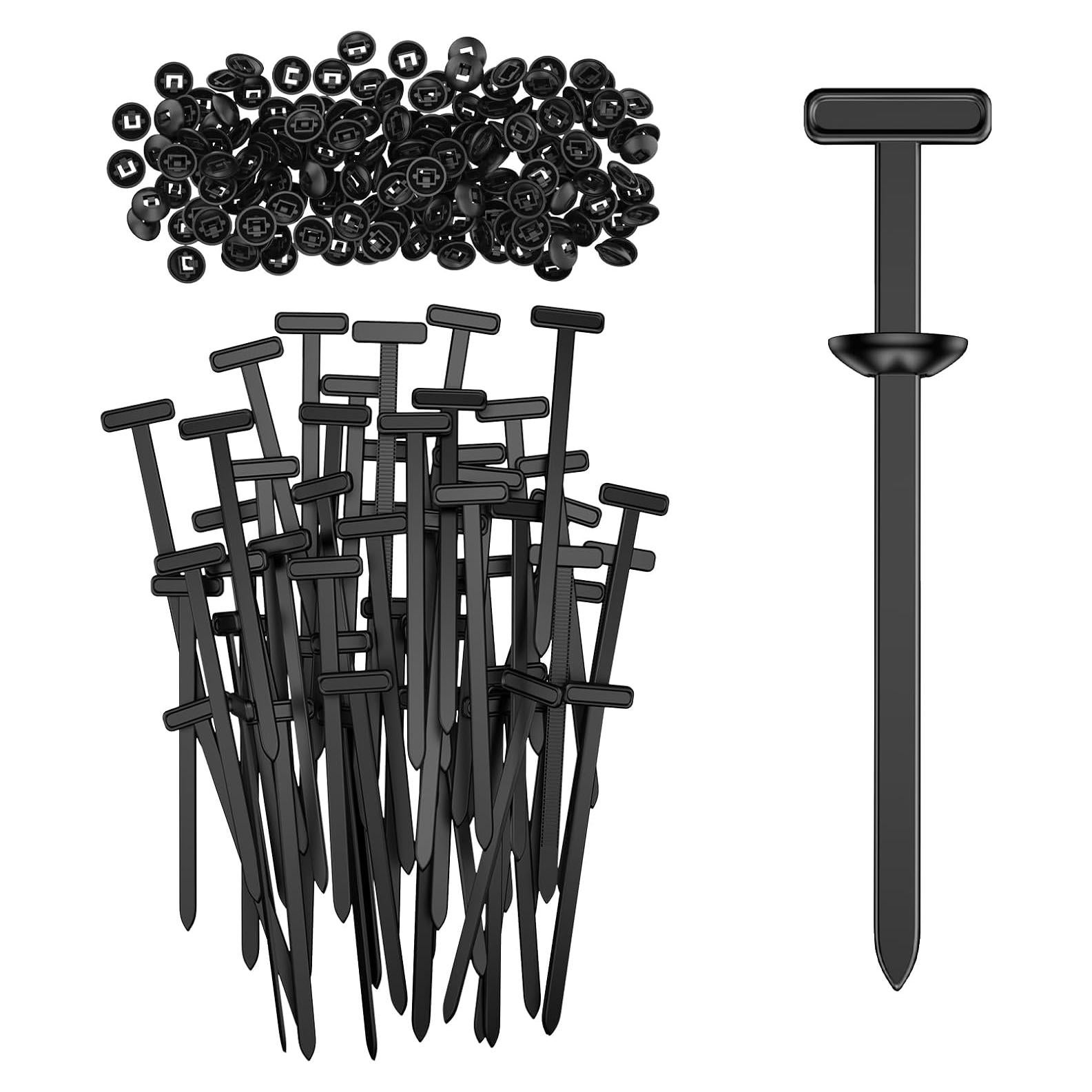 100 Hebillas de Cinta de Cable Universal Nylon Maijia 9cm