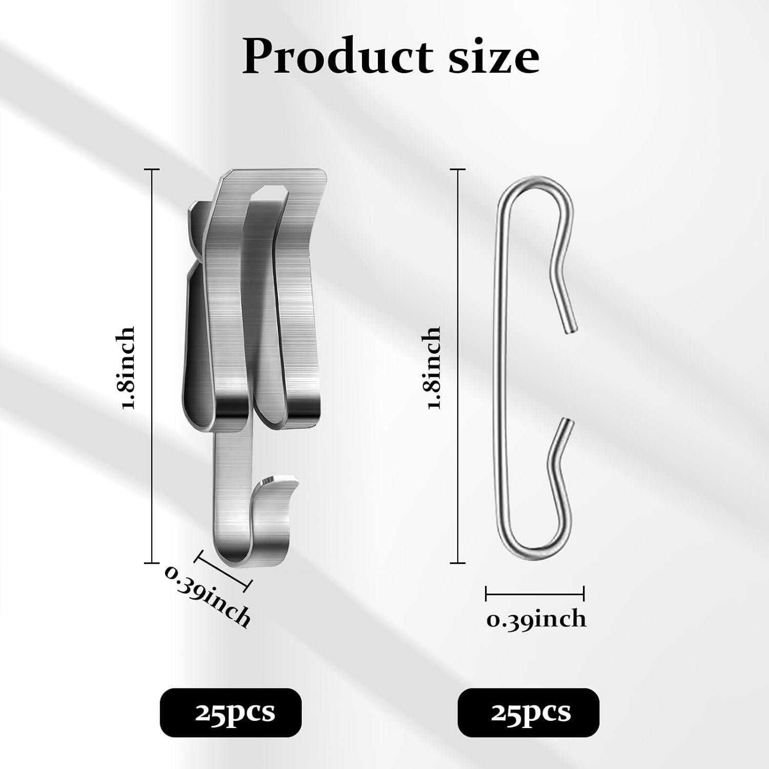 50 Clips de Cable Térmico TTQ para Techo - Aluminio Resistente