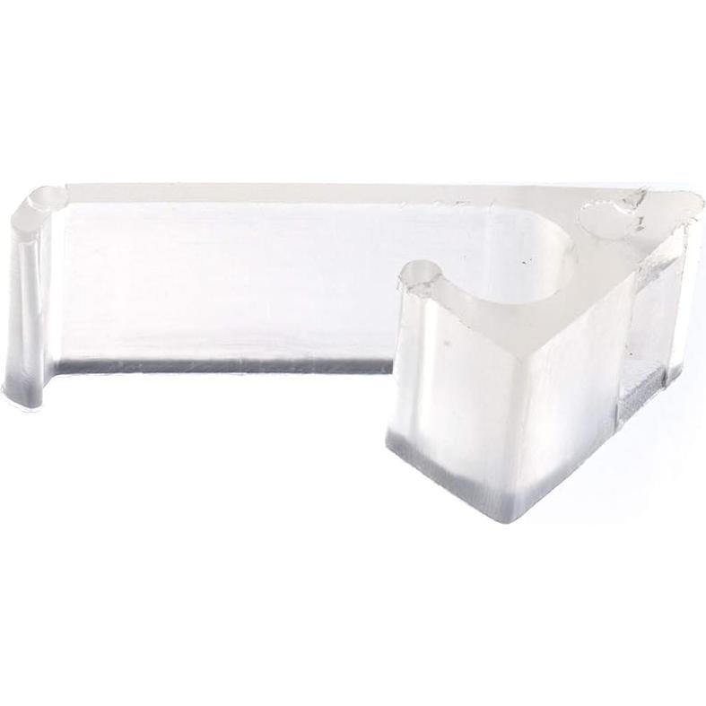 Clips para Cables de Revestimiento THE CIMPLE CO, 100 PCS, Nylon Blanco