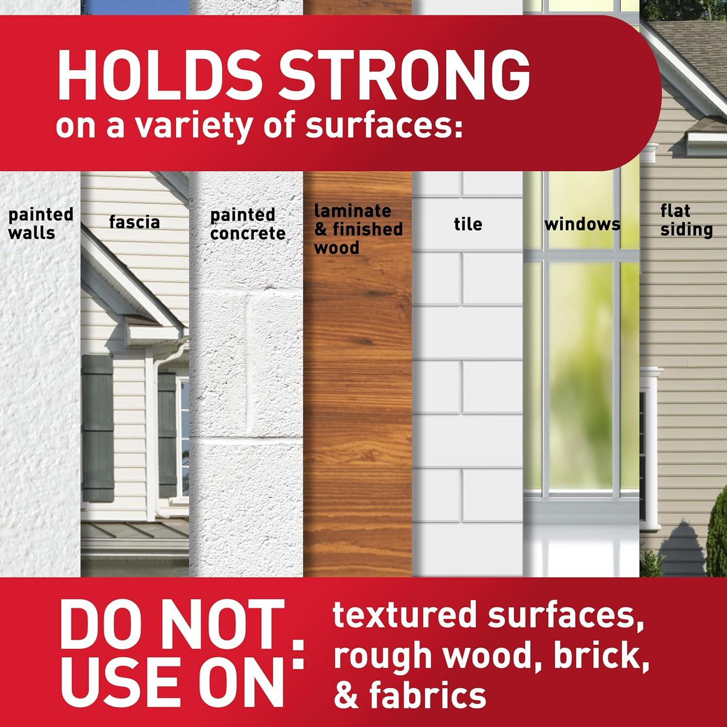 Clips Transparentes para Luces Exteriores Command - 20 Unidades