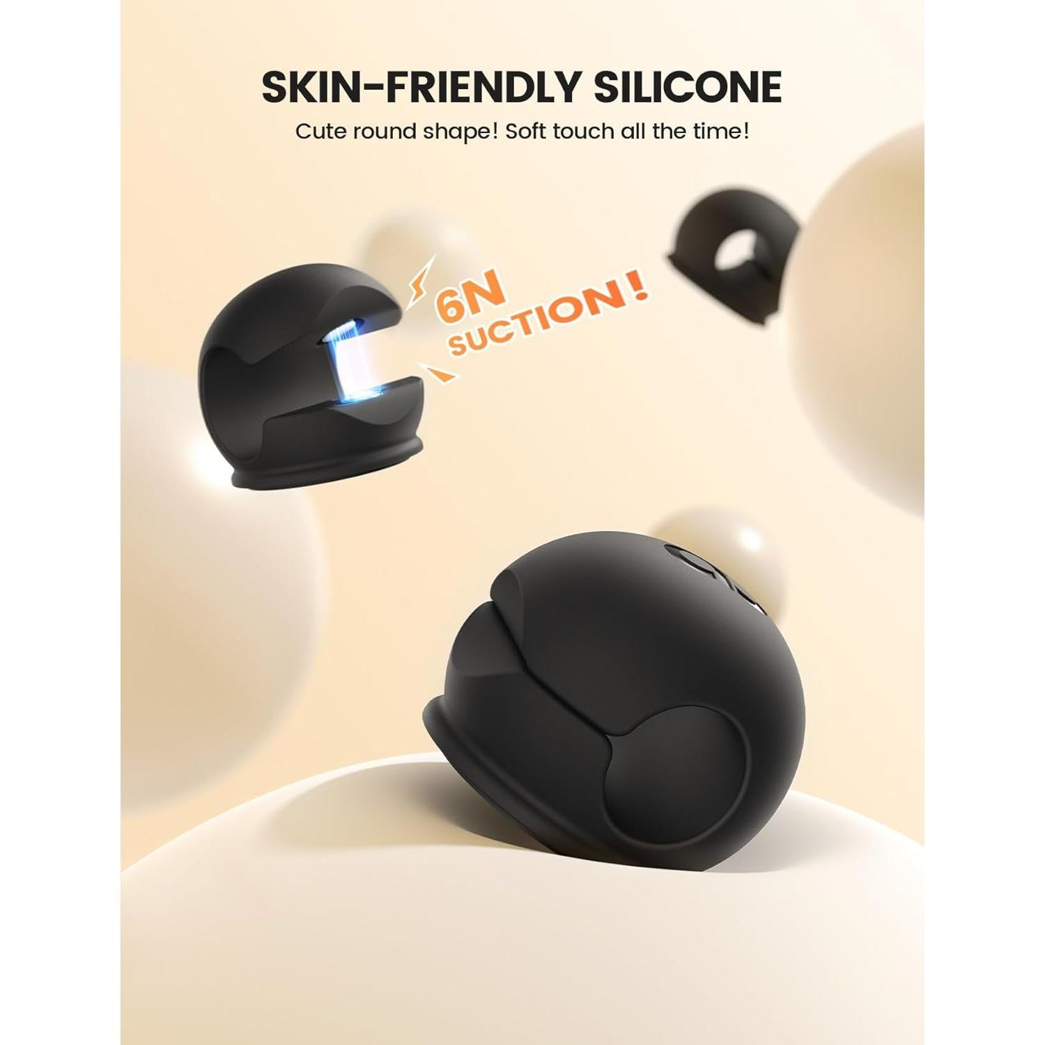 8 Clips Organizadores de Cables Magnéticos Lamicall Silicona