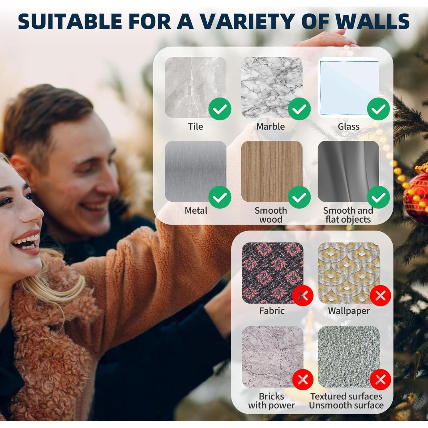 Ganchos Adhesivos para Cables IFLOH - 26 Piezas Resistentes