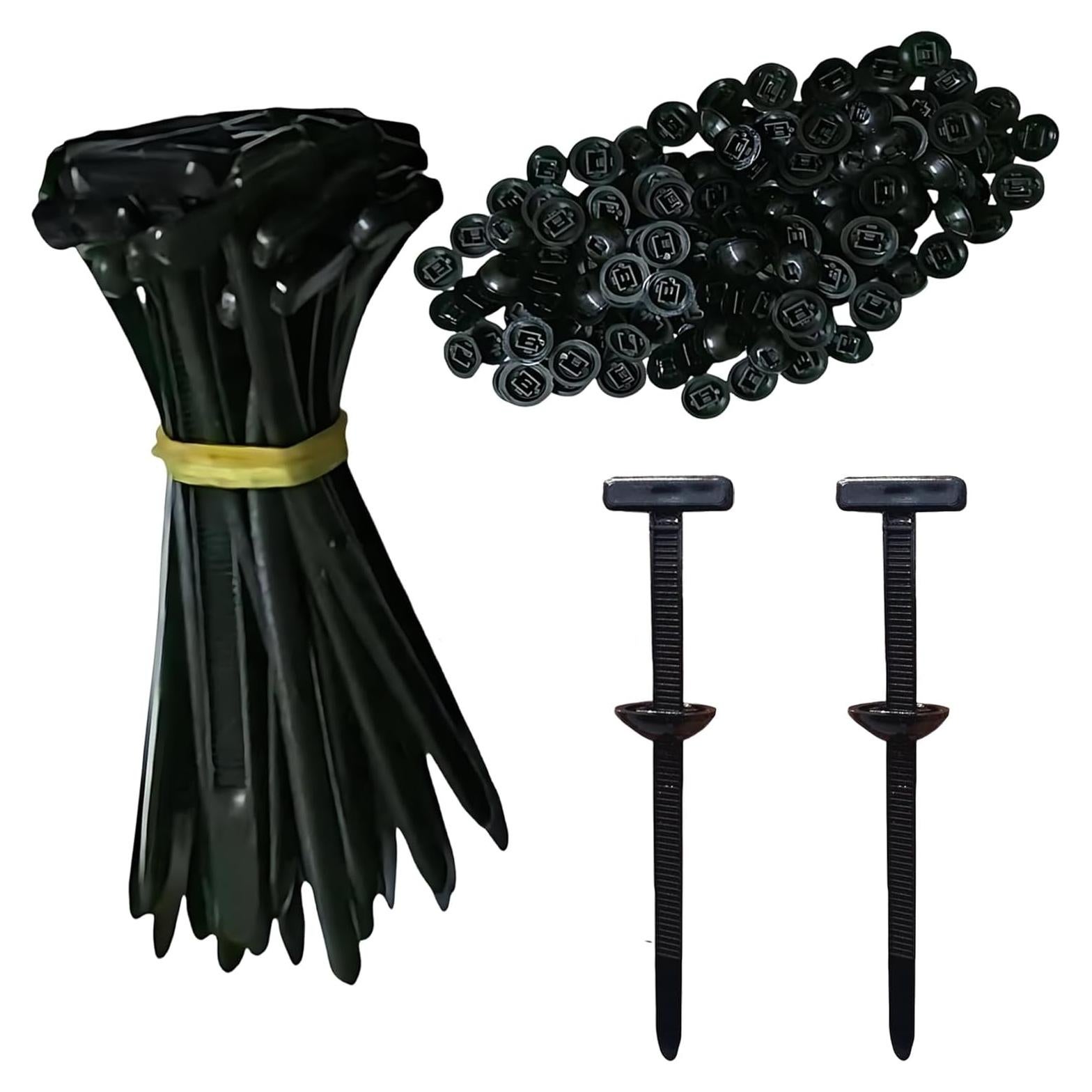 50 Piezas Hebilla Universal de Nylon Seodon para Coche