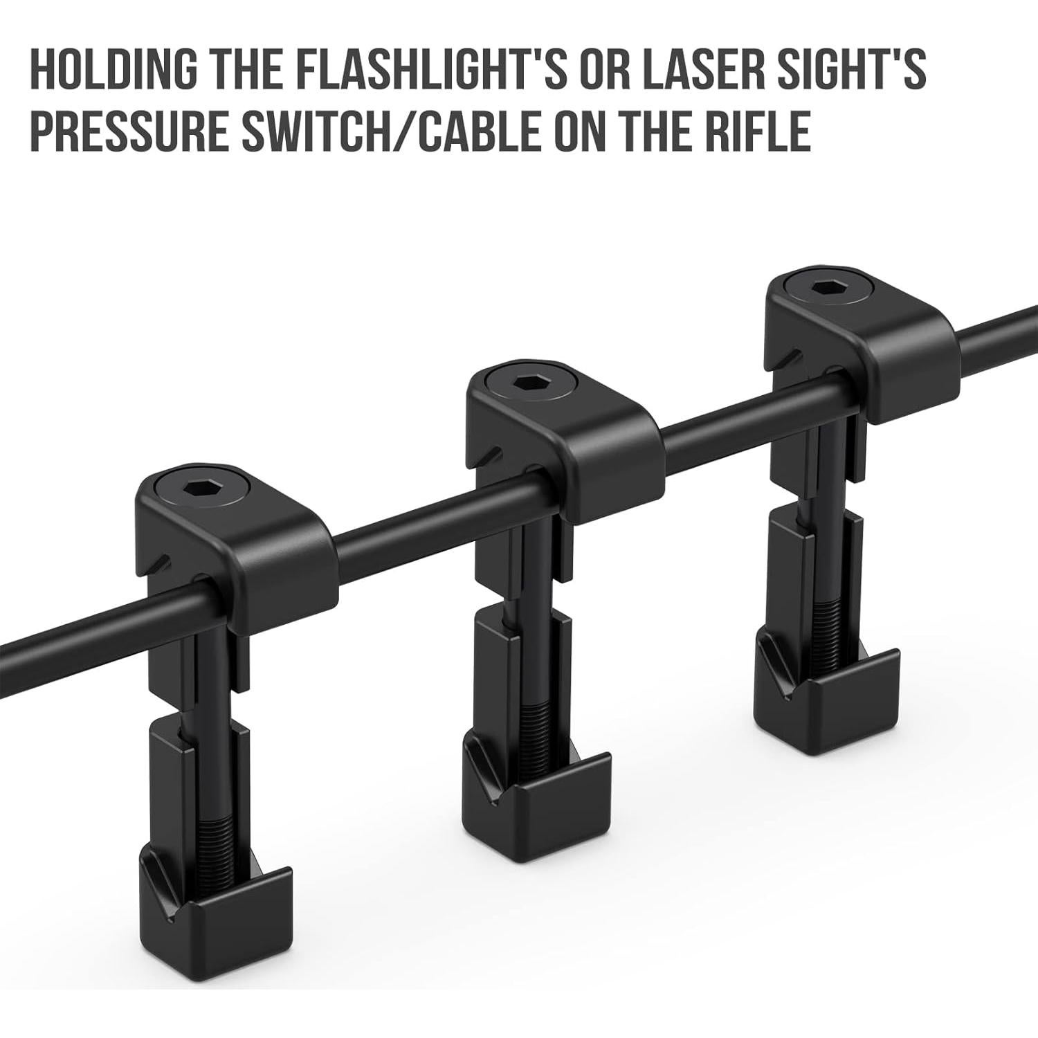 Paquete de 20 Clips de Gestión de Cables Guardtier CGM908