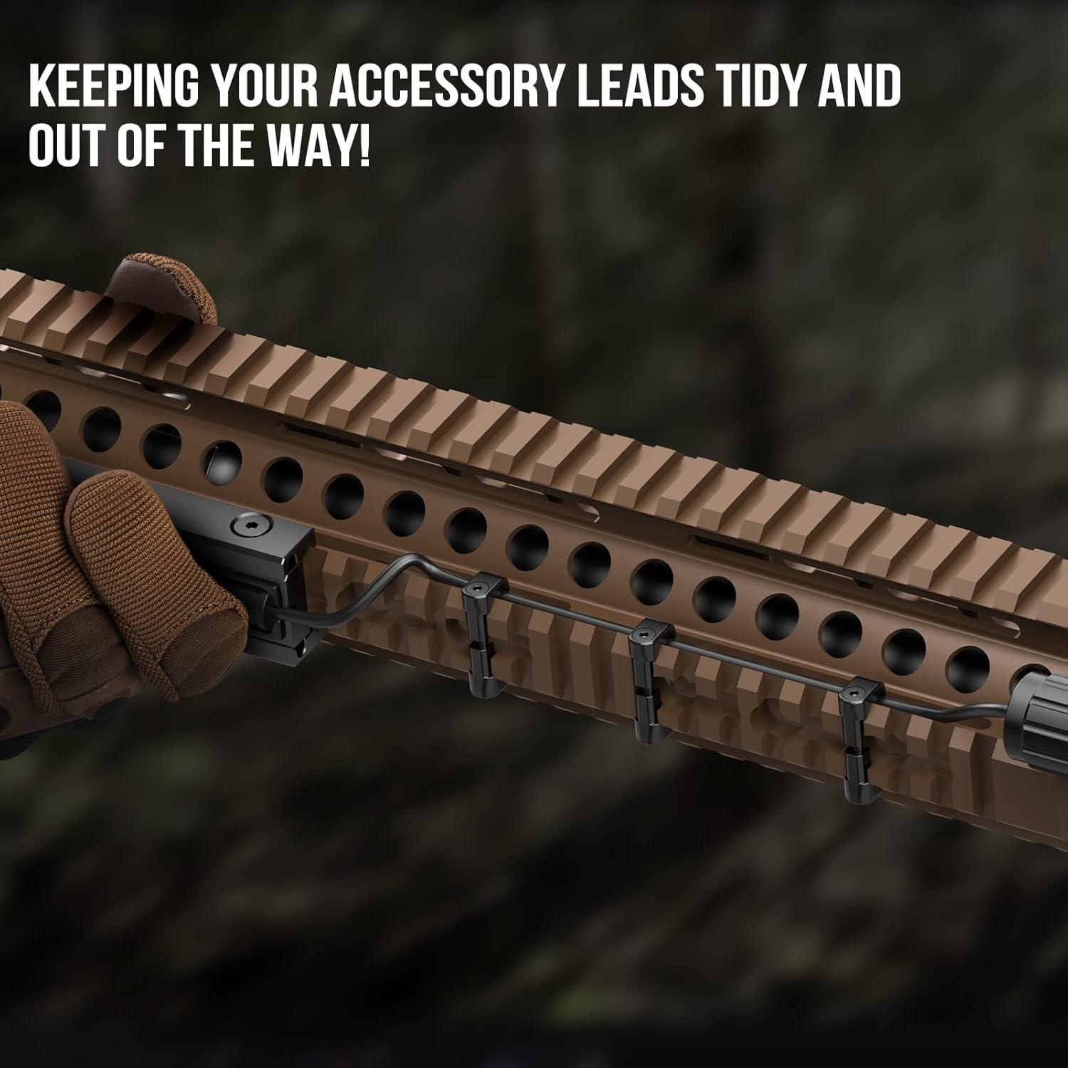 Paquete de 20 Clips de Gestión de Cables Guardtier CGM908