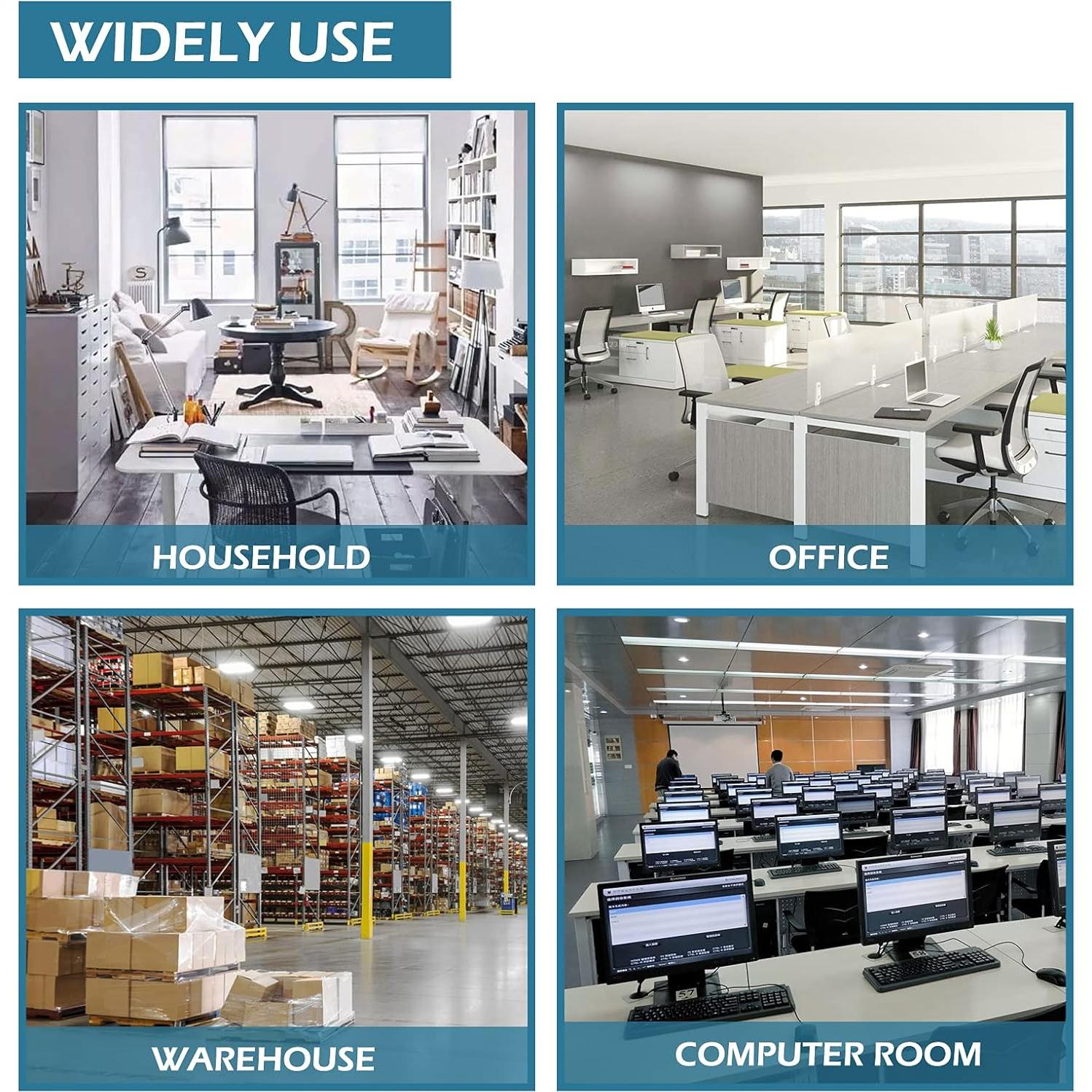 100 Clips de Montaje de Cable Rierdge 0.64 cm Nylon Blanco