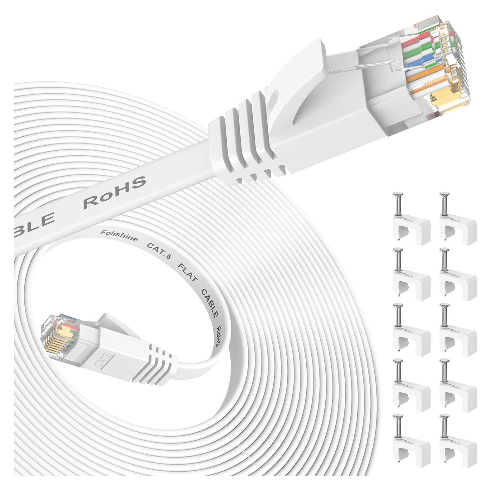 Cable Ethernet Folishine 7.62 m Cat 6e Alta Velocidad RJ45