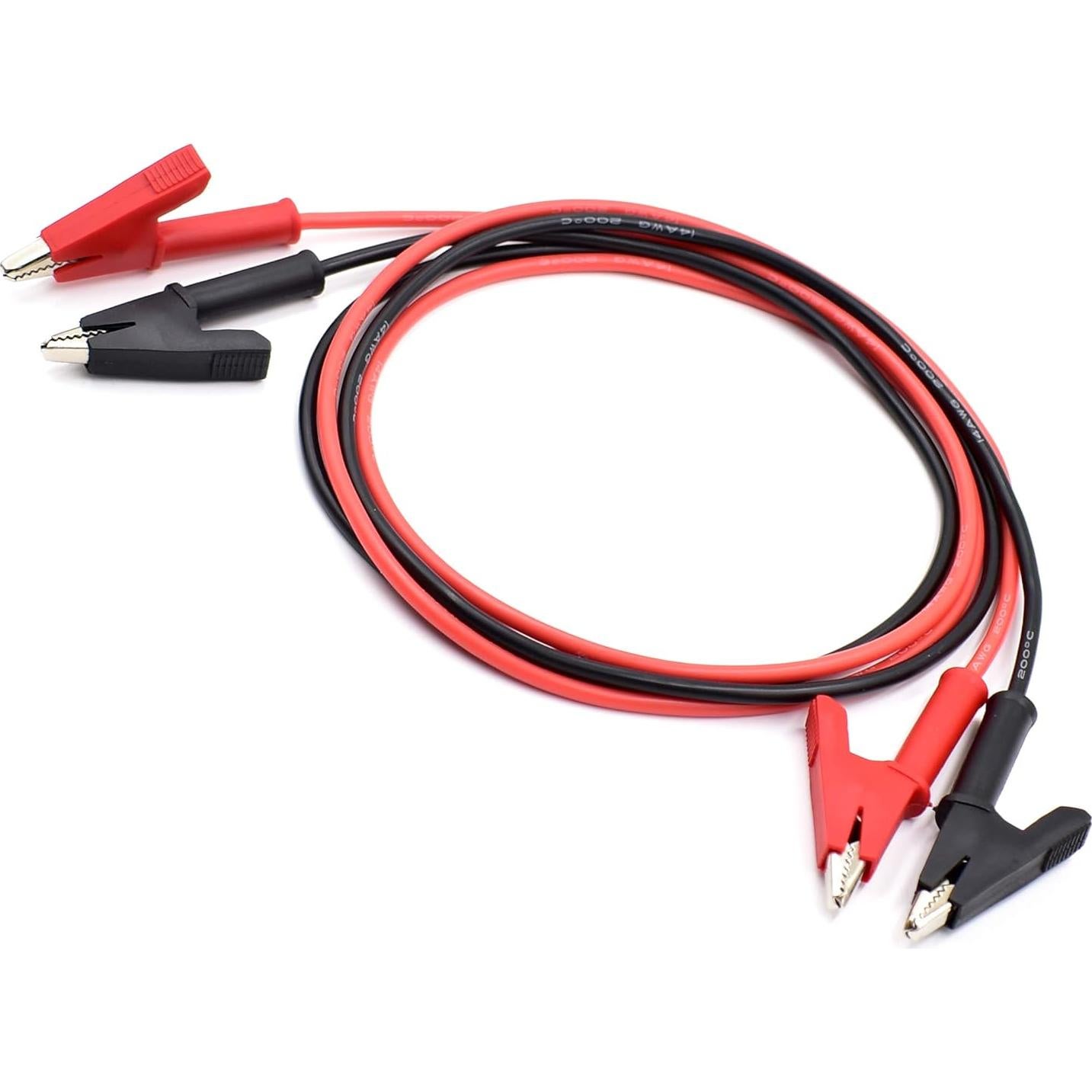 Cables de Salto 14 AWG Bei Qian con Clips de Cocodrilo 1m
