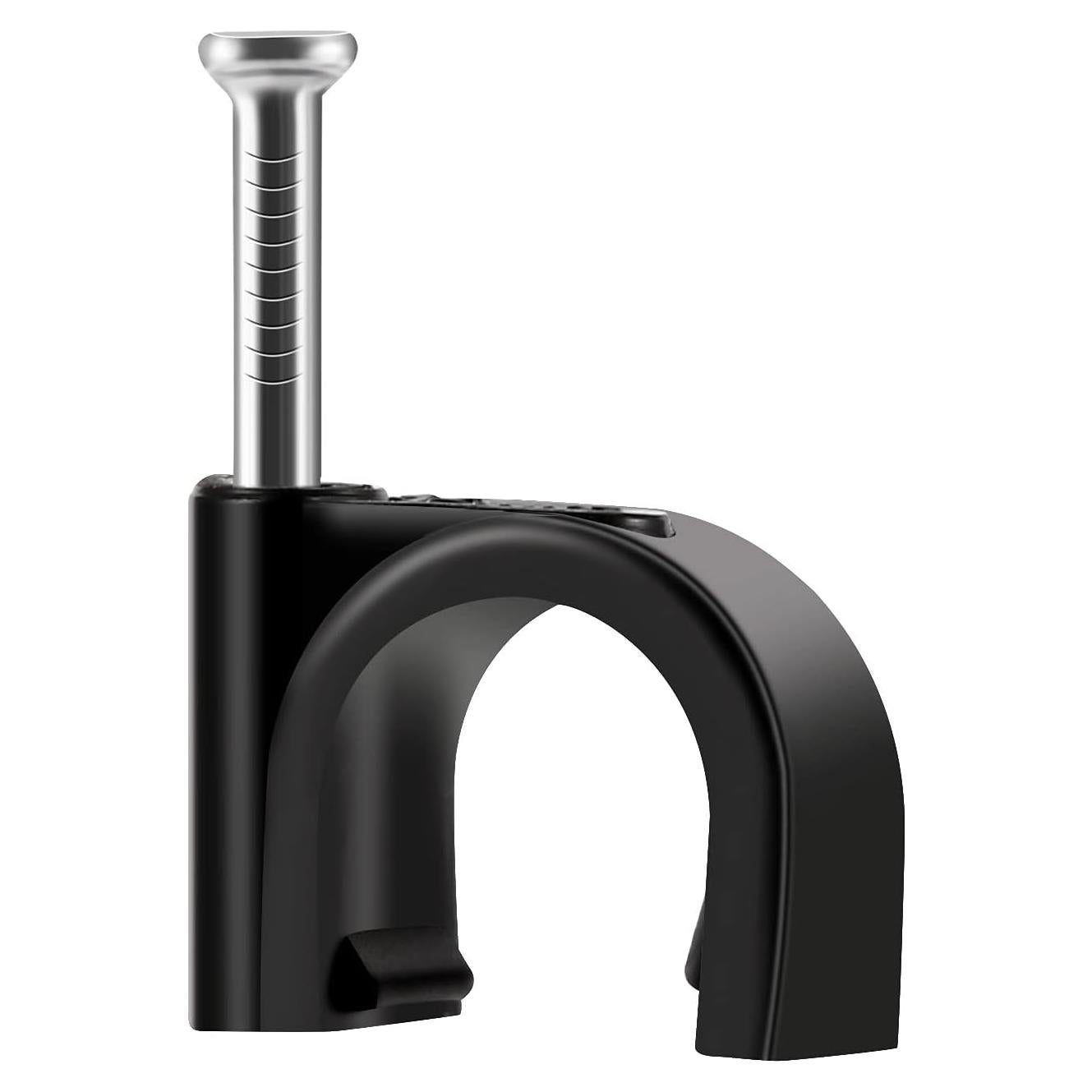 Clips de Cable Redondos ERKXD 10mm con Clavo Acero Inoxidable