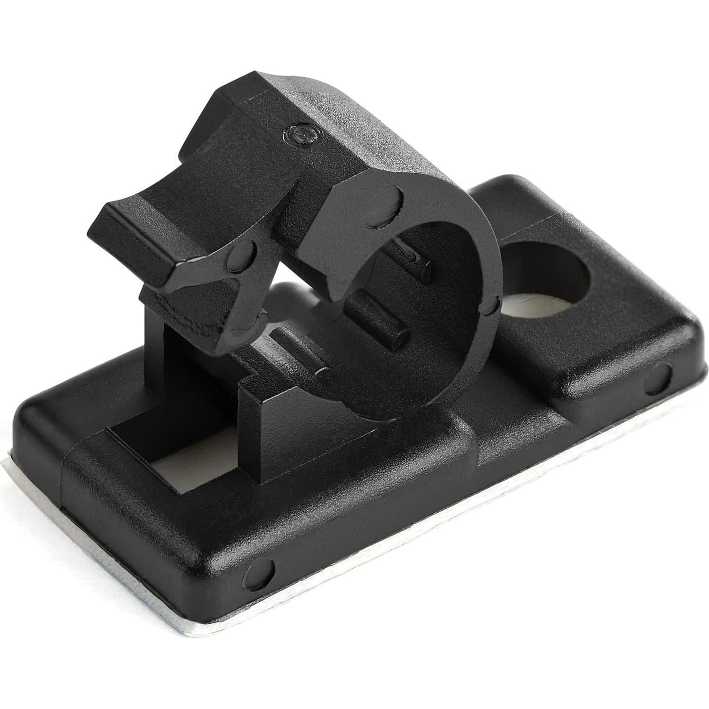 100 Clips de Gestión de Cables Adhesivos StarTech Negro