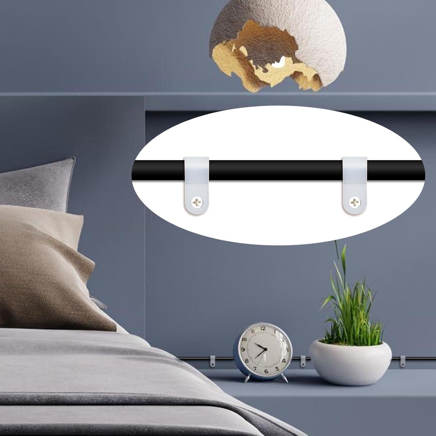 Clips de Nylon Antrader 1/4" (6.4mm) para Cables - Paquete de 200