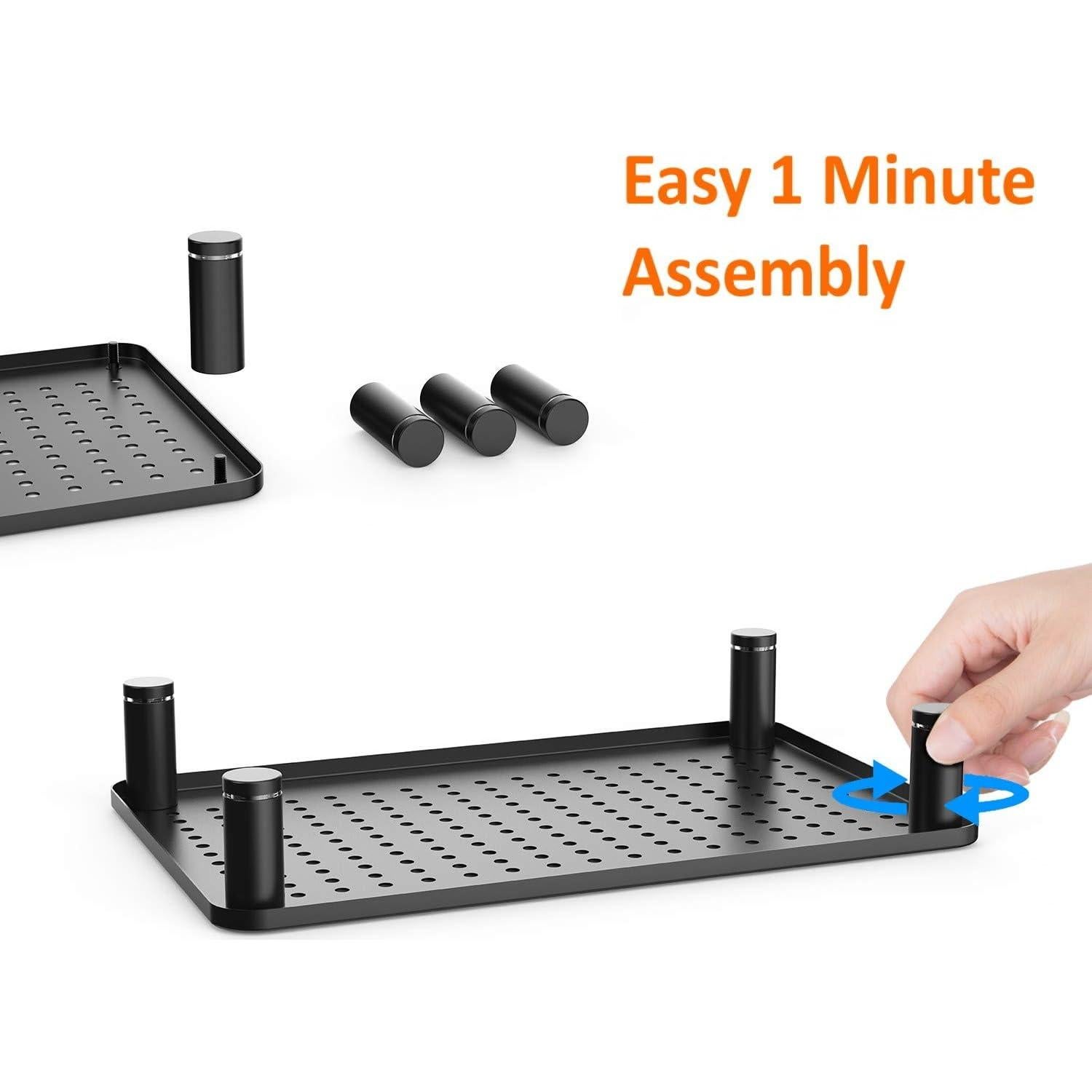 Soporte para Monitor Husky Mounts MTB-01BLK Ajustable 19.96 kg