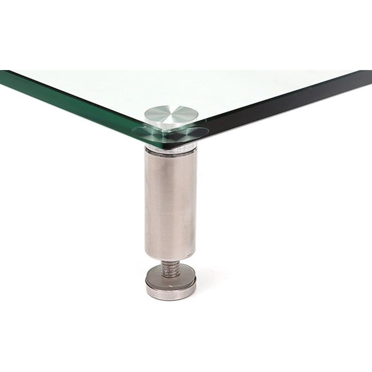 Soporte de Escritorio Monoprice 55.88x24.13cm Vidrio Transparente