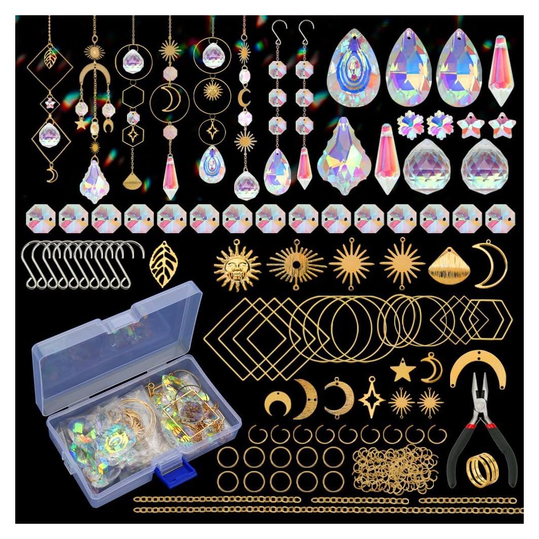 Kit de Manualidades Atrapa Rayos de Sol HYBEADS 200 Piezas