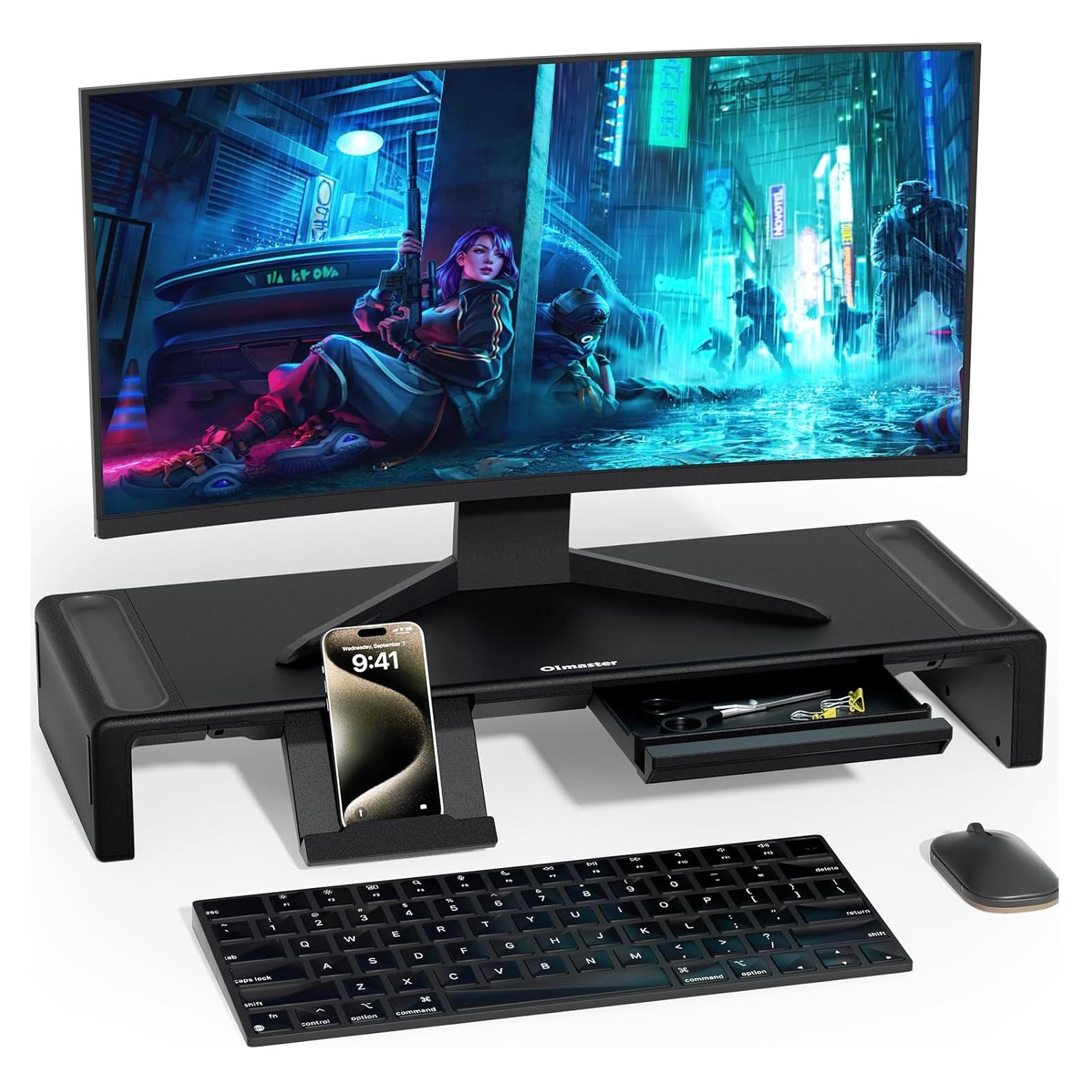 Soporte Elevador Ergonómico para Monitor OImaster Ajustable