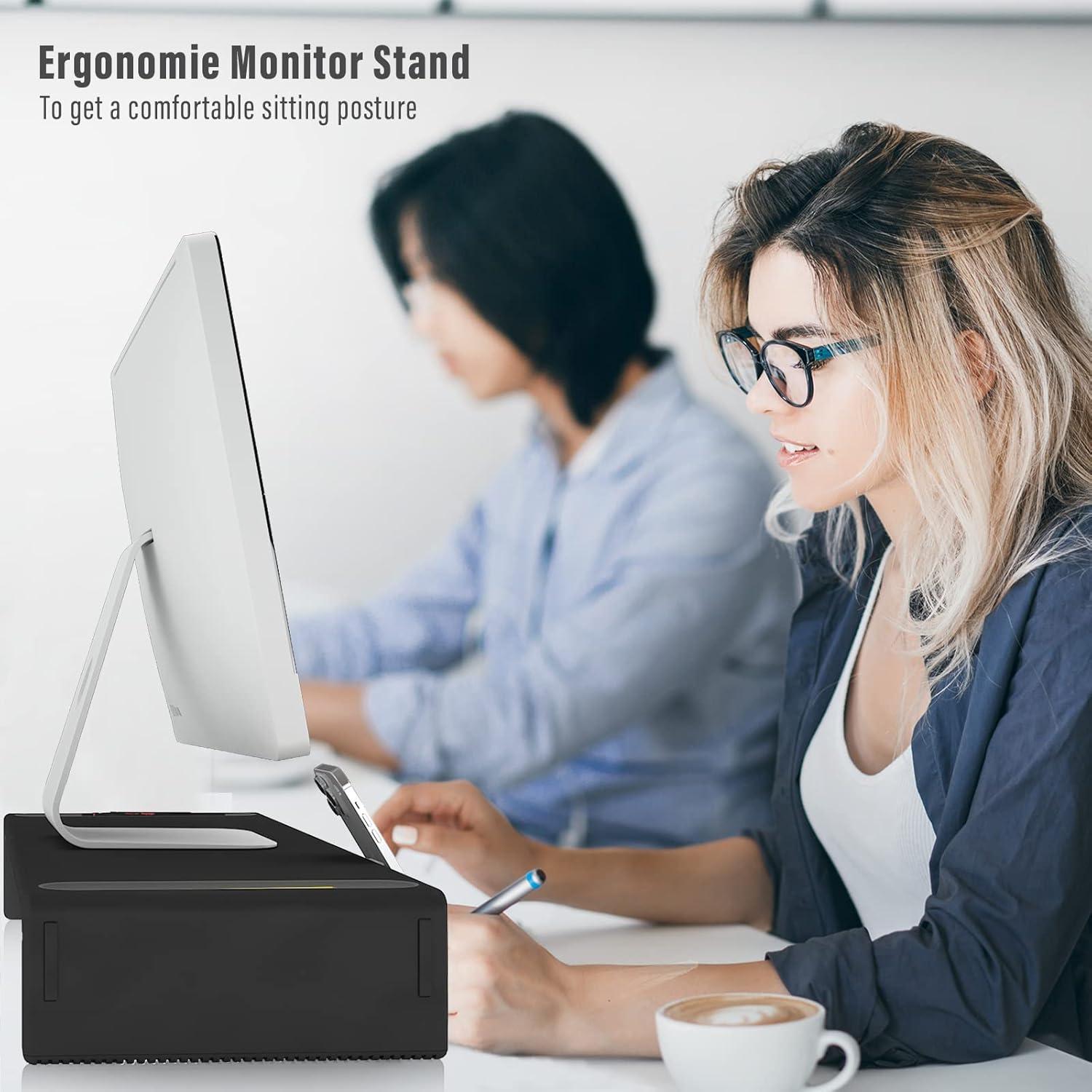 Soporte Elevador Ergonómico para Monitor OImaster Ajustable