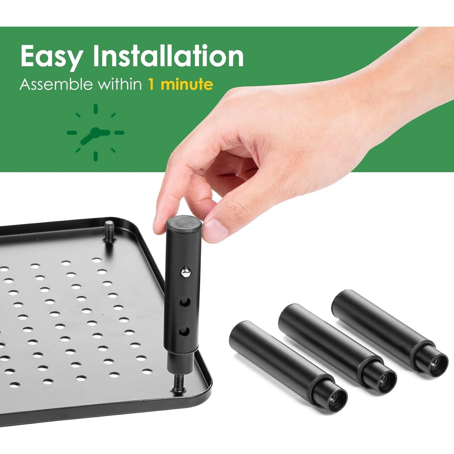 Elevador de Escritorio DOLALIKE Ajustable 3 Niveles 20kg