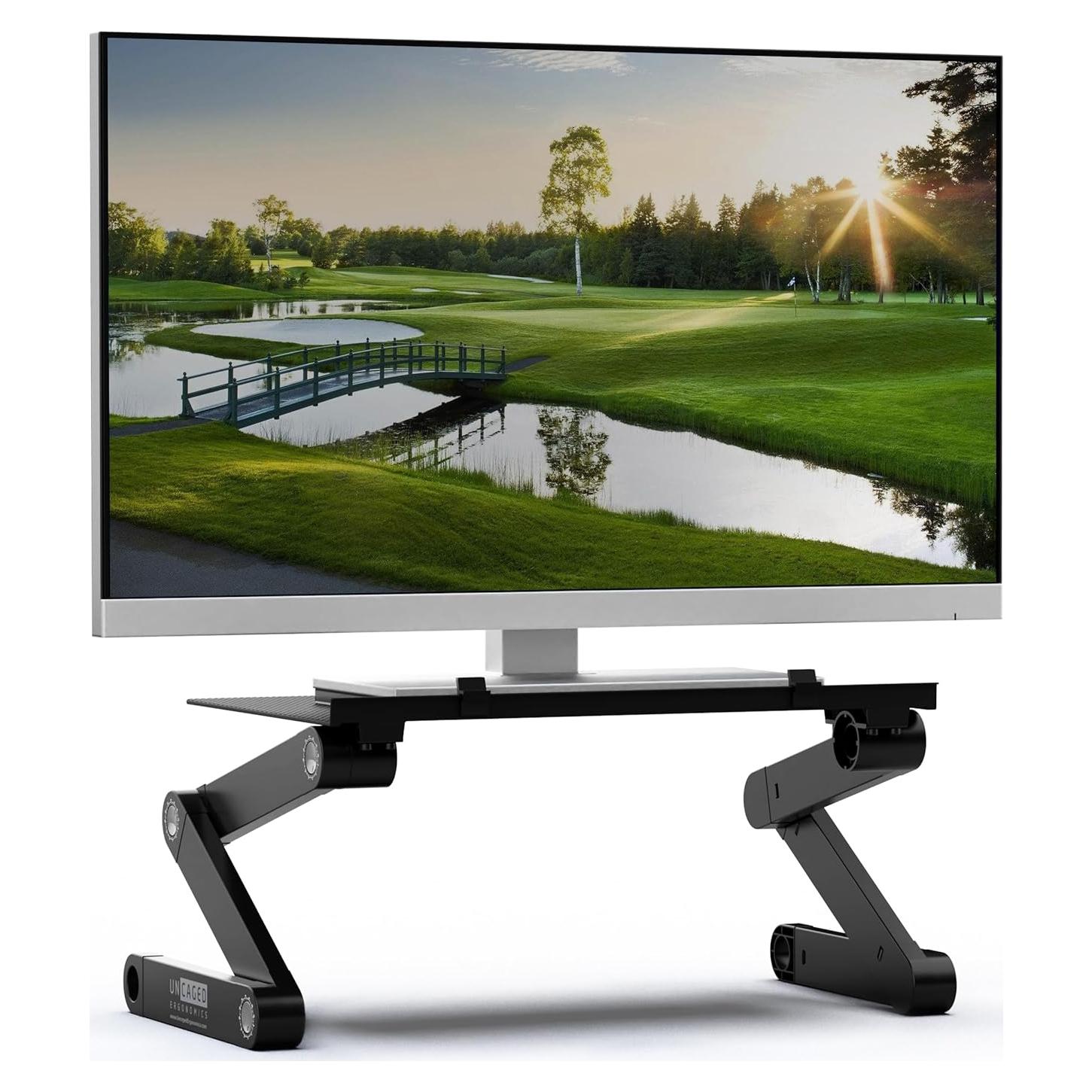 Soporte para Monitor WorkEZ Ajustable Ergonómico 40.6x27.9 cm