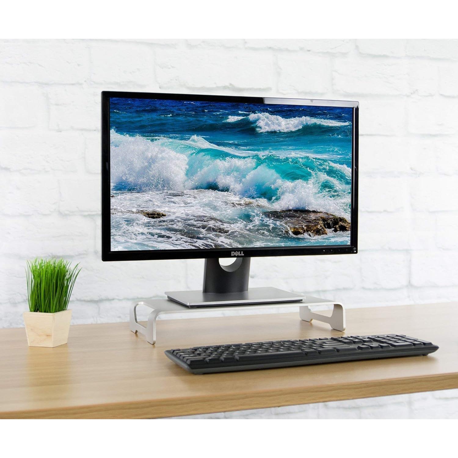 Soporte de Monitor Ergonómico VIVO STAND-V000H Aluminio 40.64 cm