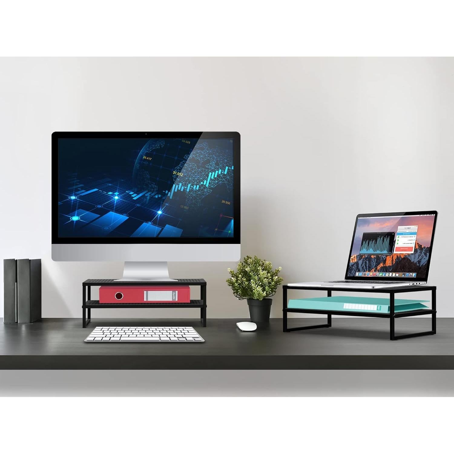 Soporte Elevador de Metal CAXXA US-150BK para Laptop 22.68 kg