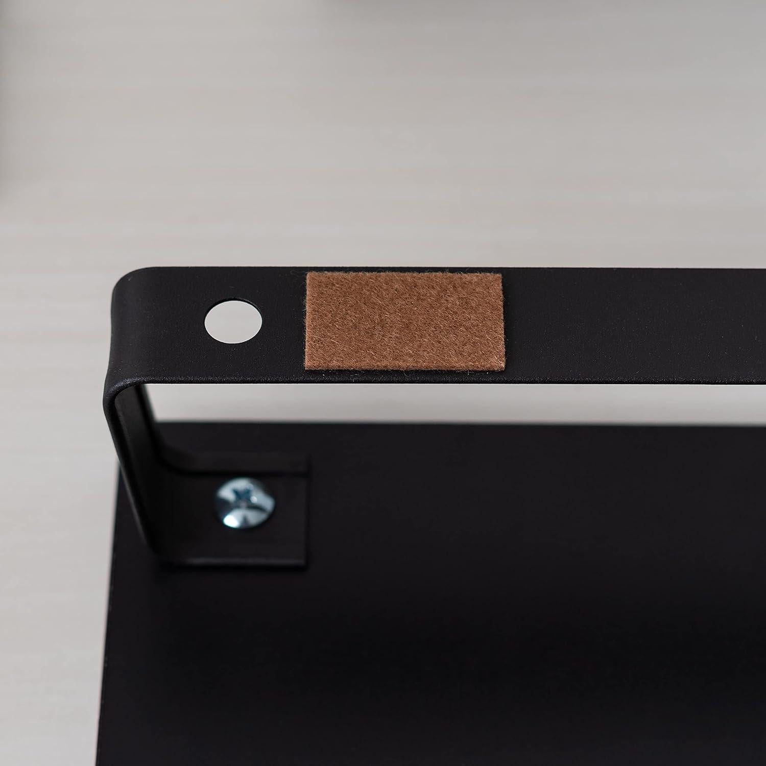 Soporte Organizador de Monitor IRIS USA Negro 59x25 cm