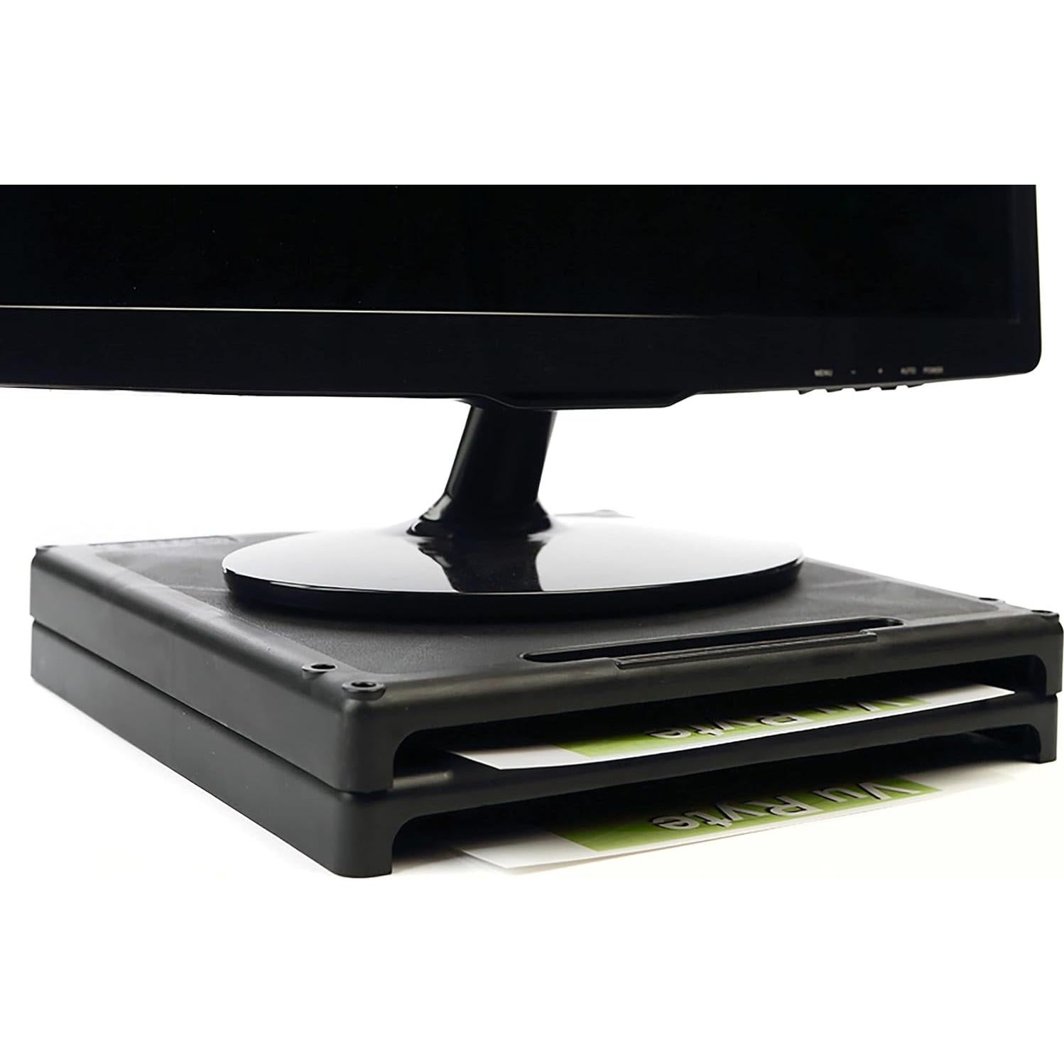 Soporte apilable para monitor VuRyser 1 VUR 2455 Negro - Paquete de 4