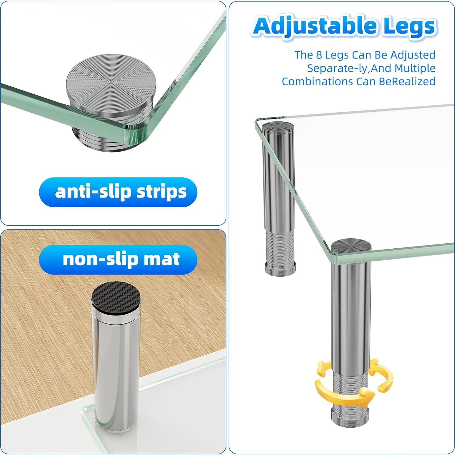 Soporte Elevador Doble para Monitores Simple Trending 105.4 cm