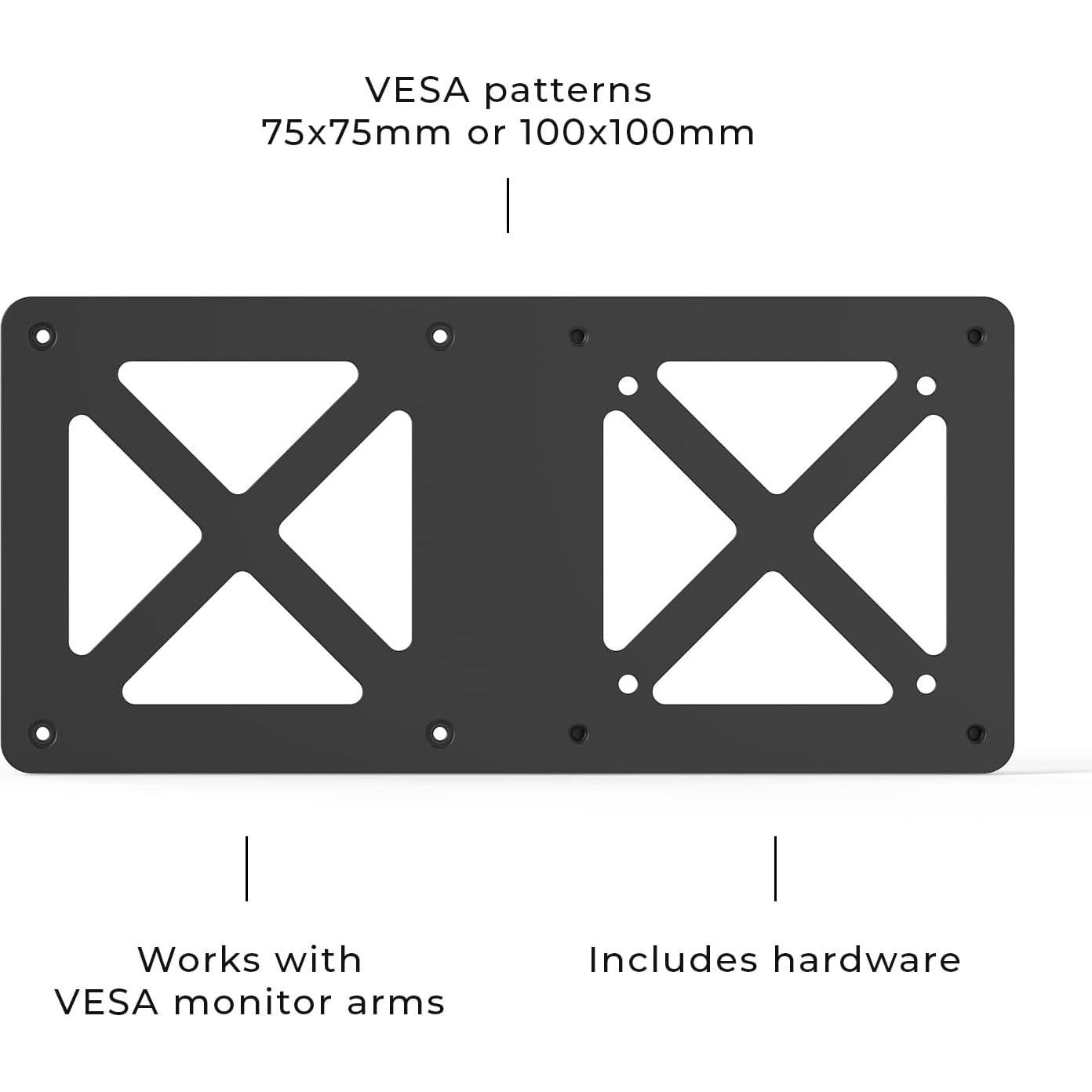 Soporte de Montaje HumanCentric para Intel NUC VESA 75x75mm