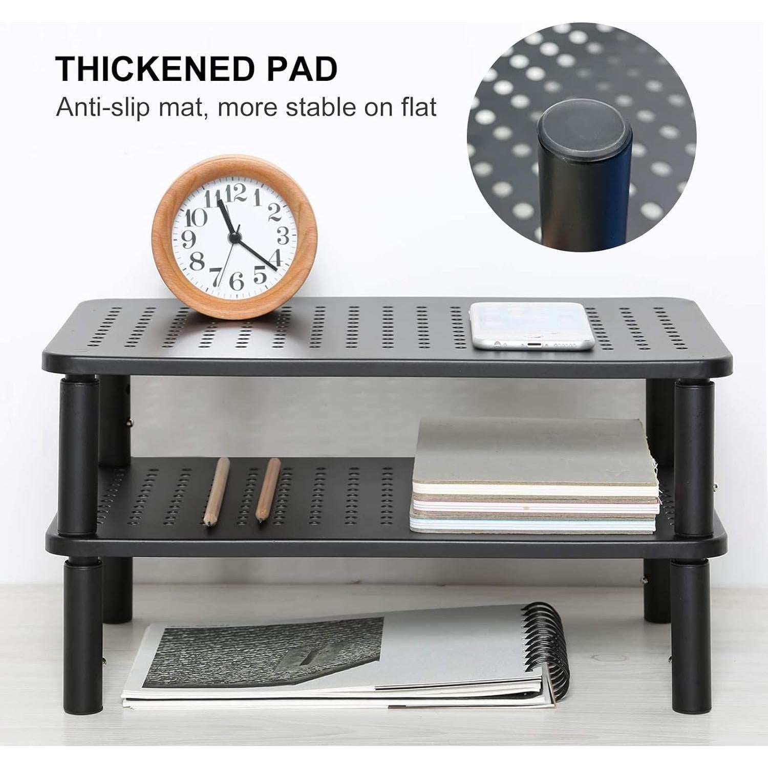 Soporte para Monitor Ajustable Suptek MST003 - Ventilado, Negro