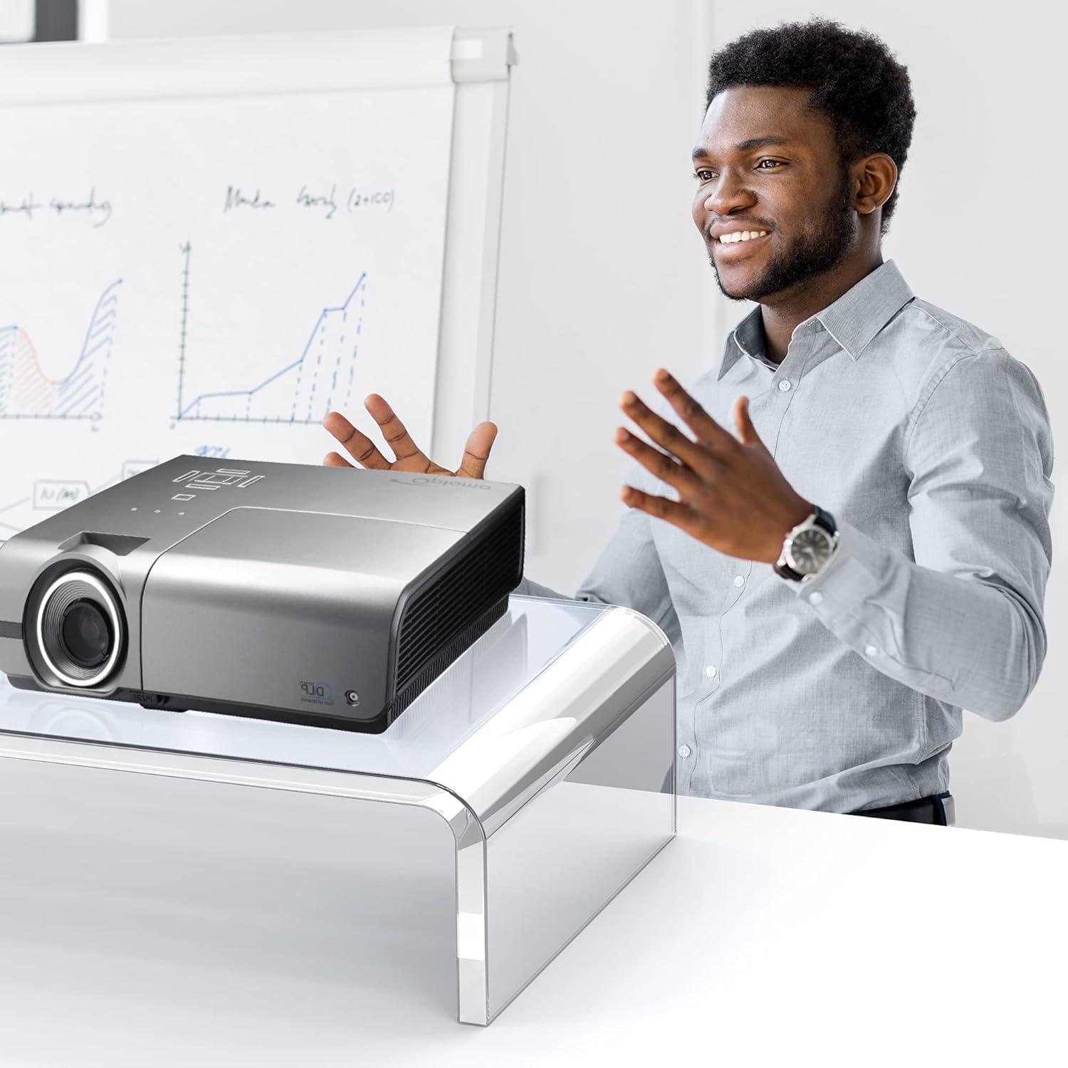 Soporte de Monitor Acrílico Beimu 40.64x19.05x10.16 cm 1 Nivel