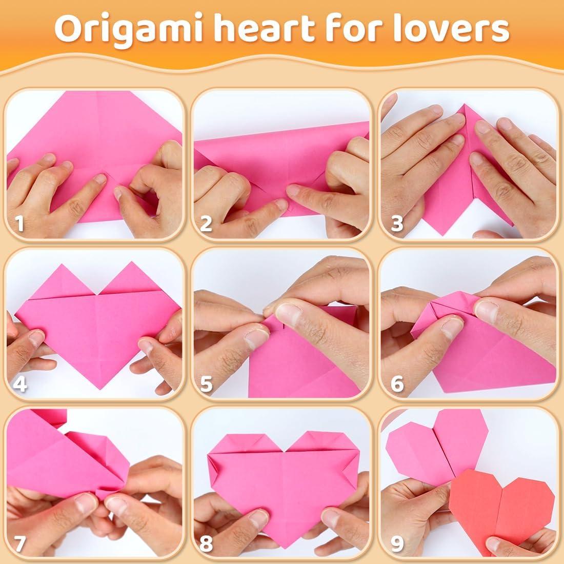 Papel de Origami Doble Cara Praisebank 220 Hojas 15.24 cm